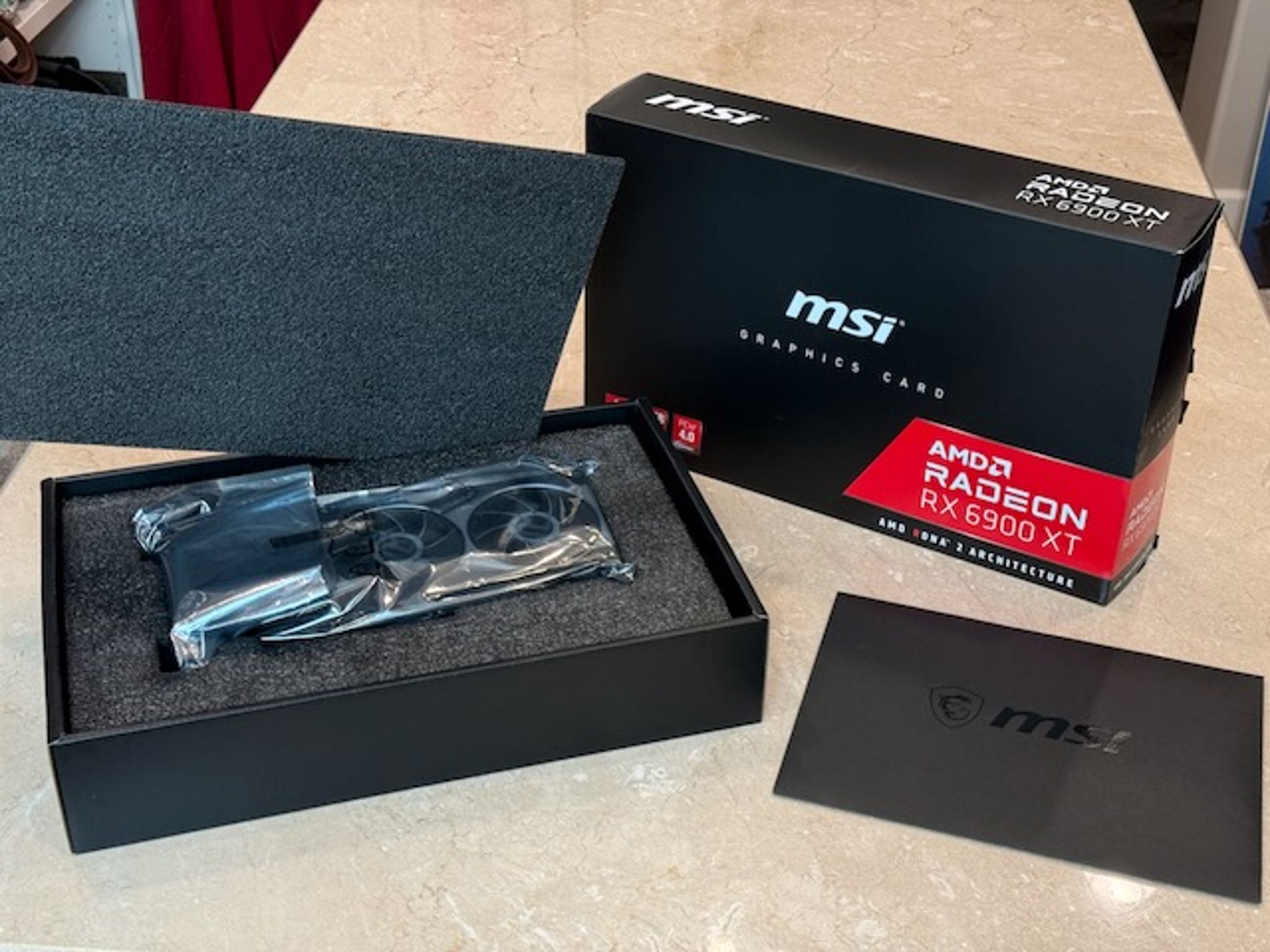 MSI AMD Radeon RX 6900 XT - 16GB GDDR6 - Like New!  In Original Box!