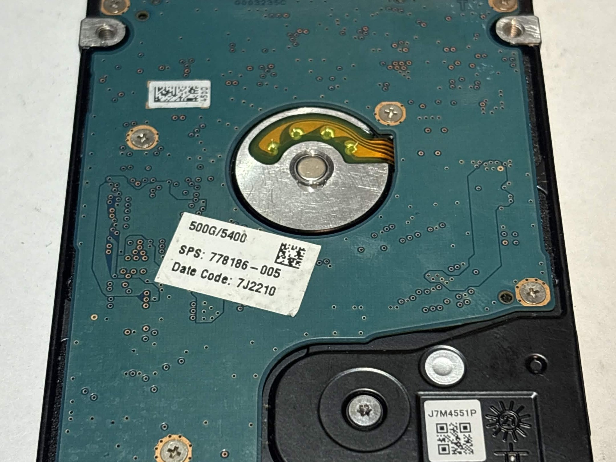 Toshiba 500GB SATA Laptop Hard Drive | Tested & Functional
