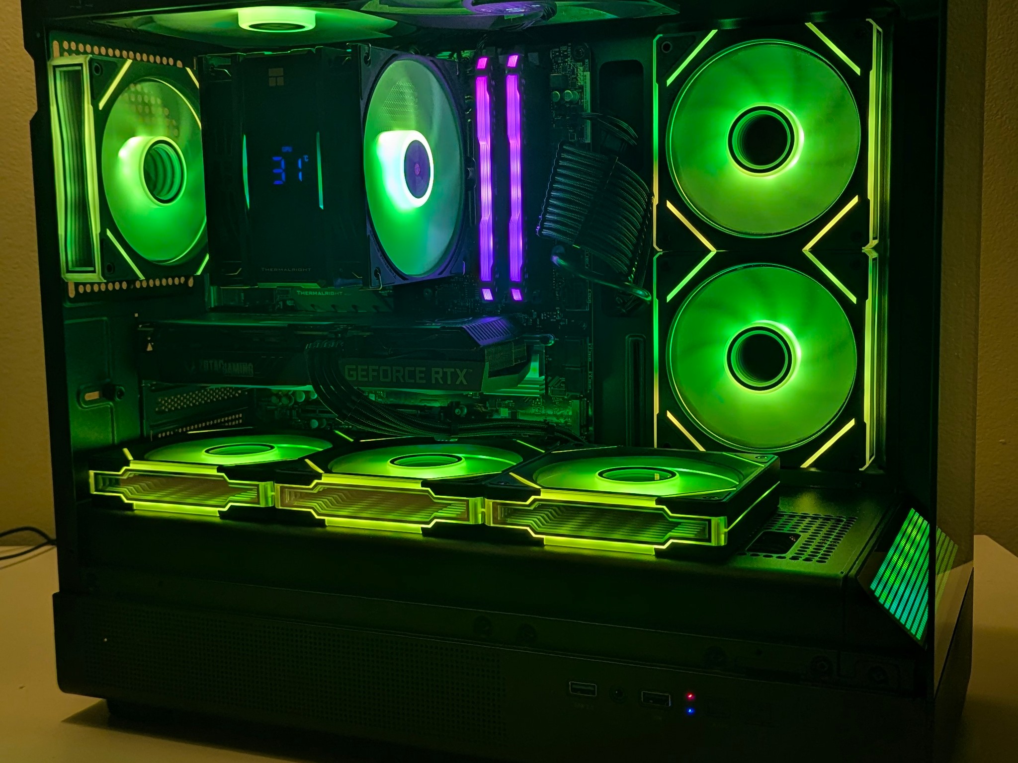 Budget Gaming PC |RTX 3060 ti | Ryzen 5700X | 32GB DDR4| 1TB M.2 SSD| Fresh Build