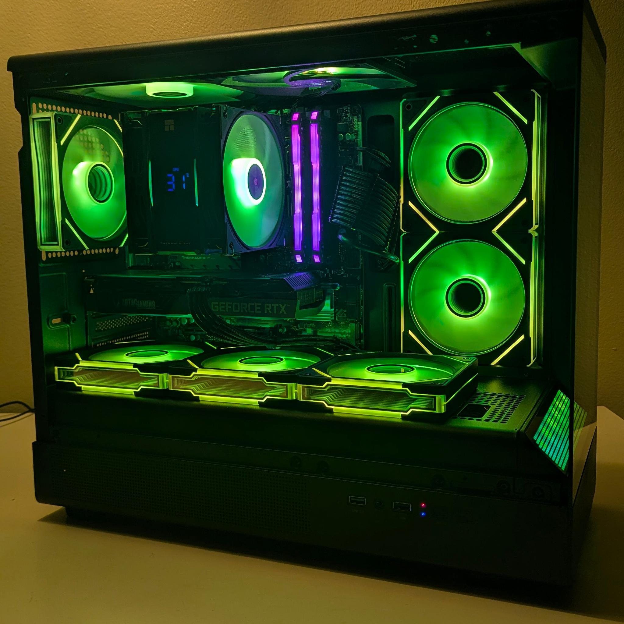 Budget Gaming PC |RTX 3060 ti | Ryzen 5700X | 32GB DDR4| 1TB M.2 SSD| Fresh Build