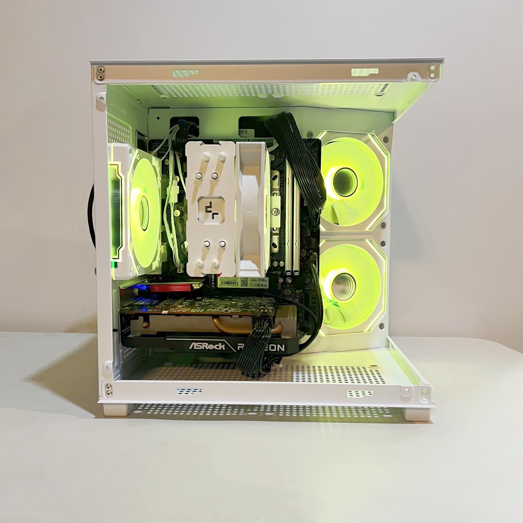 🔥SALE🔥 R5-4500|RX 6500XT|WIFI|ARGB Fans|16GB RAM-DepxTech Pre-Built PC