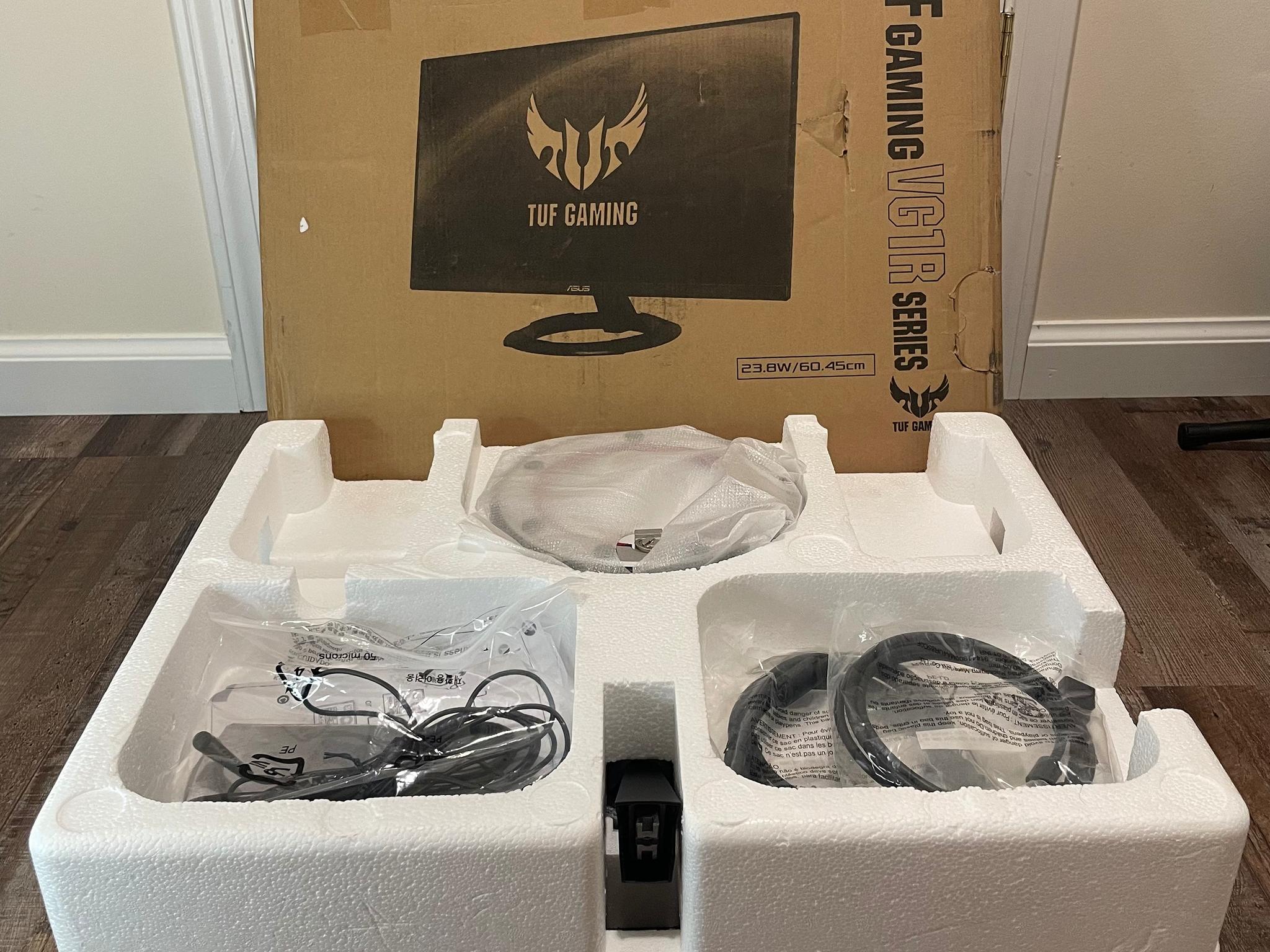 ASUS TUF Gaming Monitor (NEW OPEN BOX) | 24 inch | 1080p 165 Hz | 1ms Response
