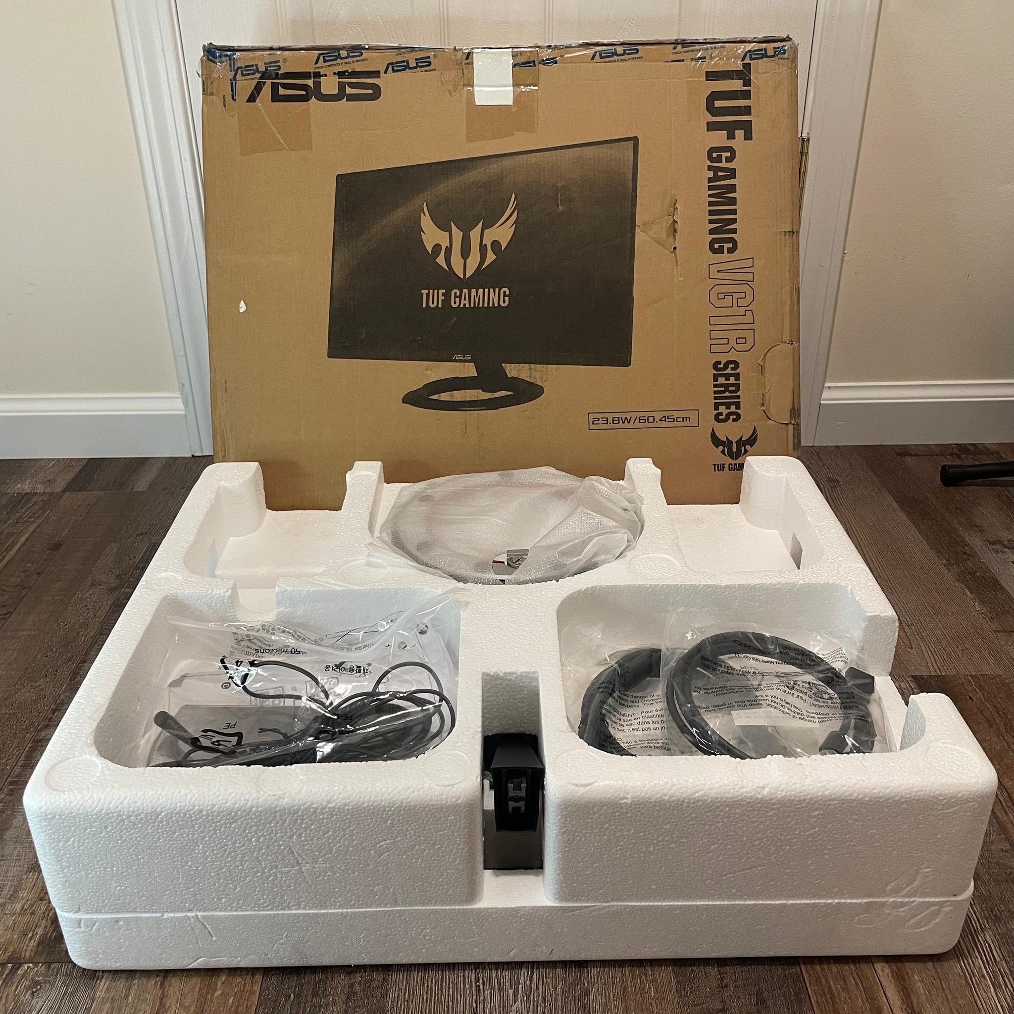 ASUS TUF Gaming Monitor (NEW OPEN BOX) | 24 inch | 1080p 165 Hz | 1ms Response