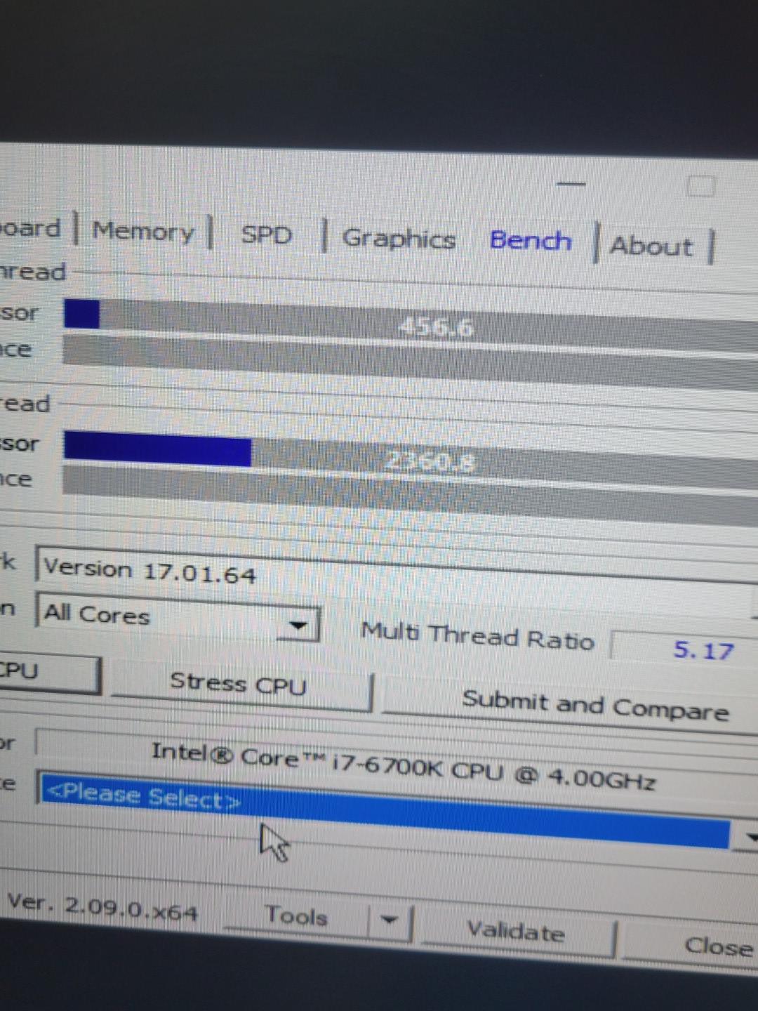 Intel Core i7 6700k clean tested Good