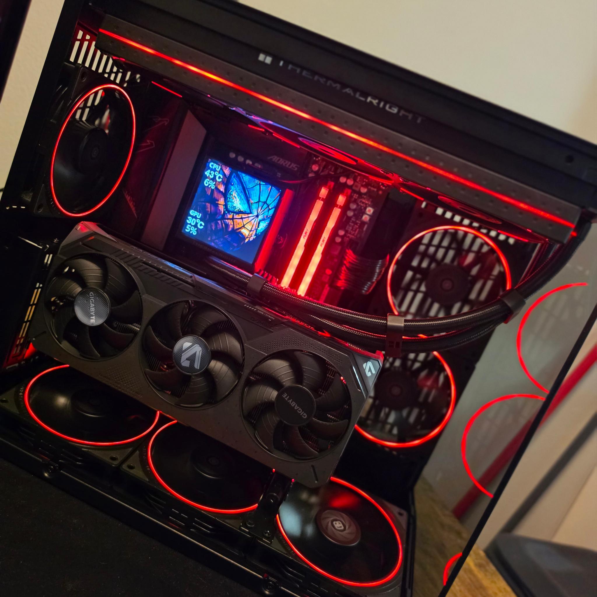 RX 9070 XT, Ryzen 7 9800X3D, 32gb 6800mhz cl34 Fury DDR5, 1tb NVMe SSD