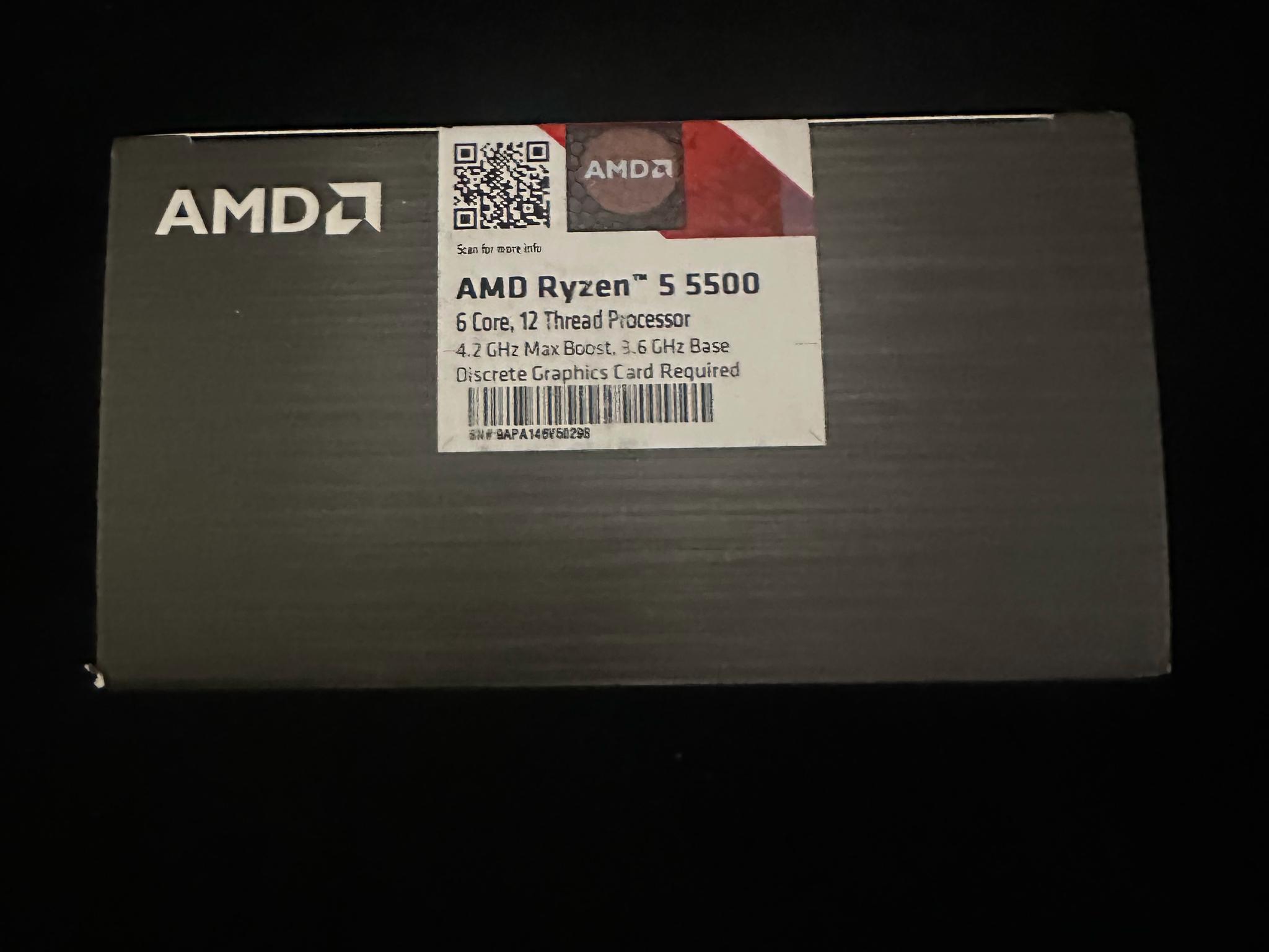 AMD Ryzen 5 5500