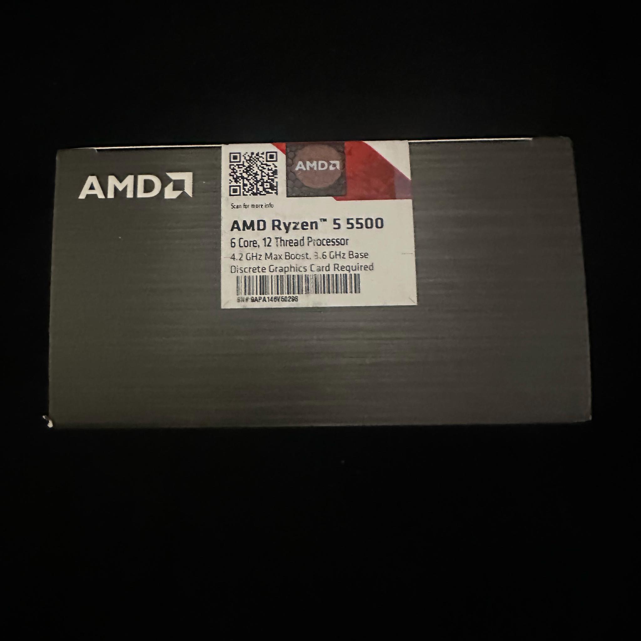 AMD Ryzen 5 5500