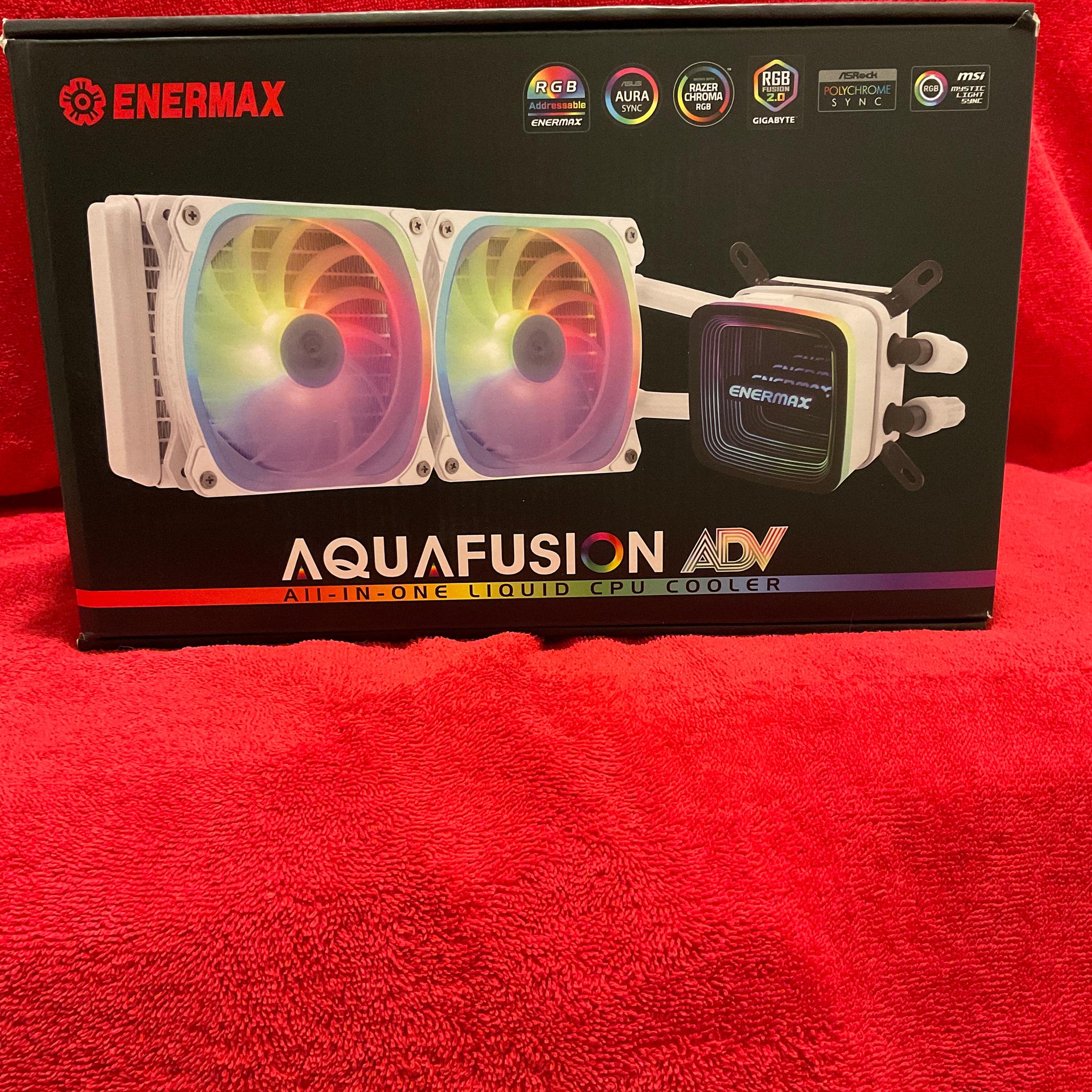 Enermax Aquafusion ADV 240mm aRGB AIO new in box