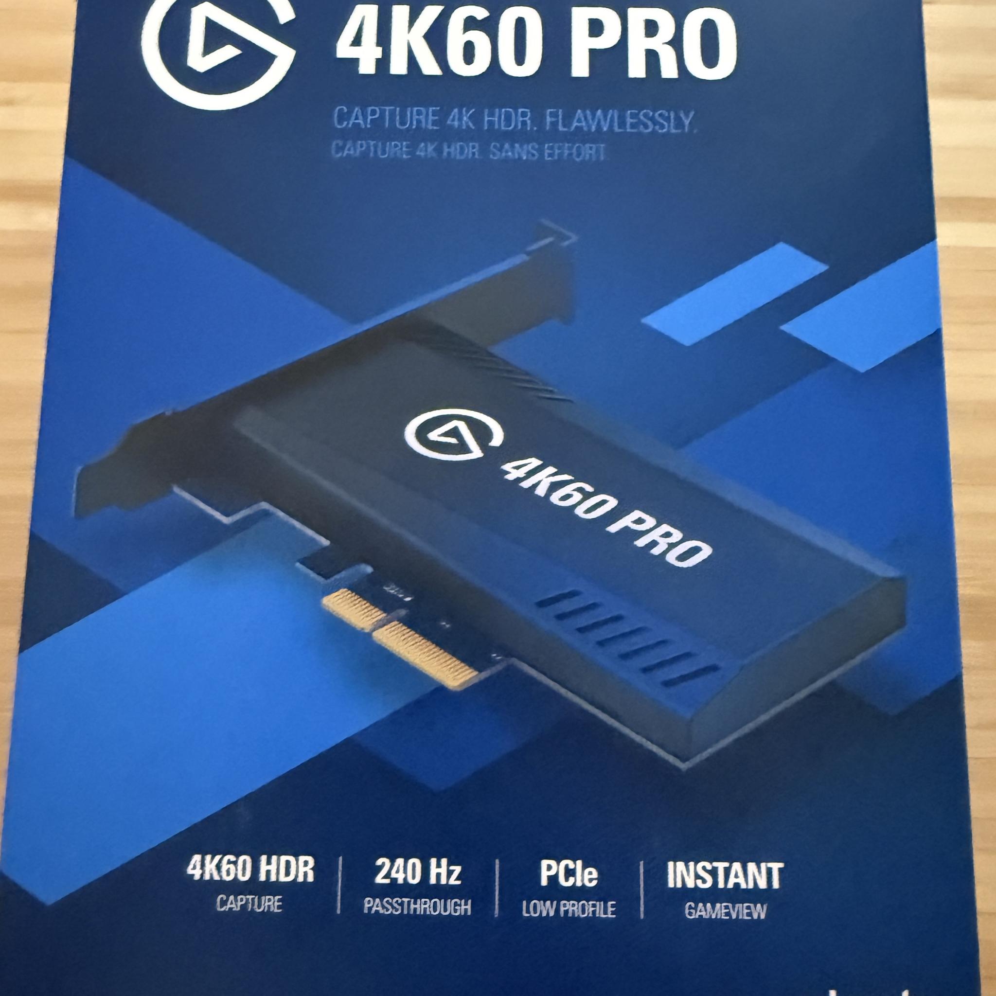 ELGATO GAME CAPTURE 4K60 PRO