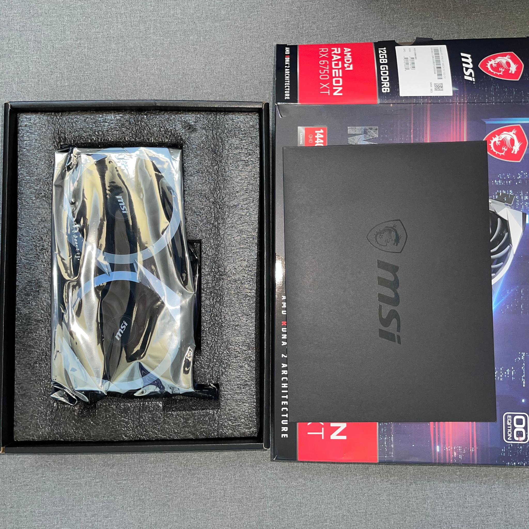 MSI AMD Radeon RX 6750 XT Mech 2X 12G OC for sale.