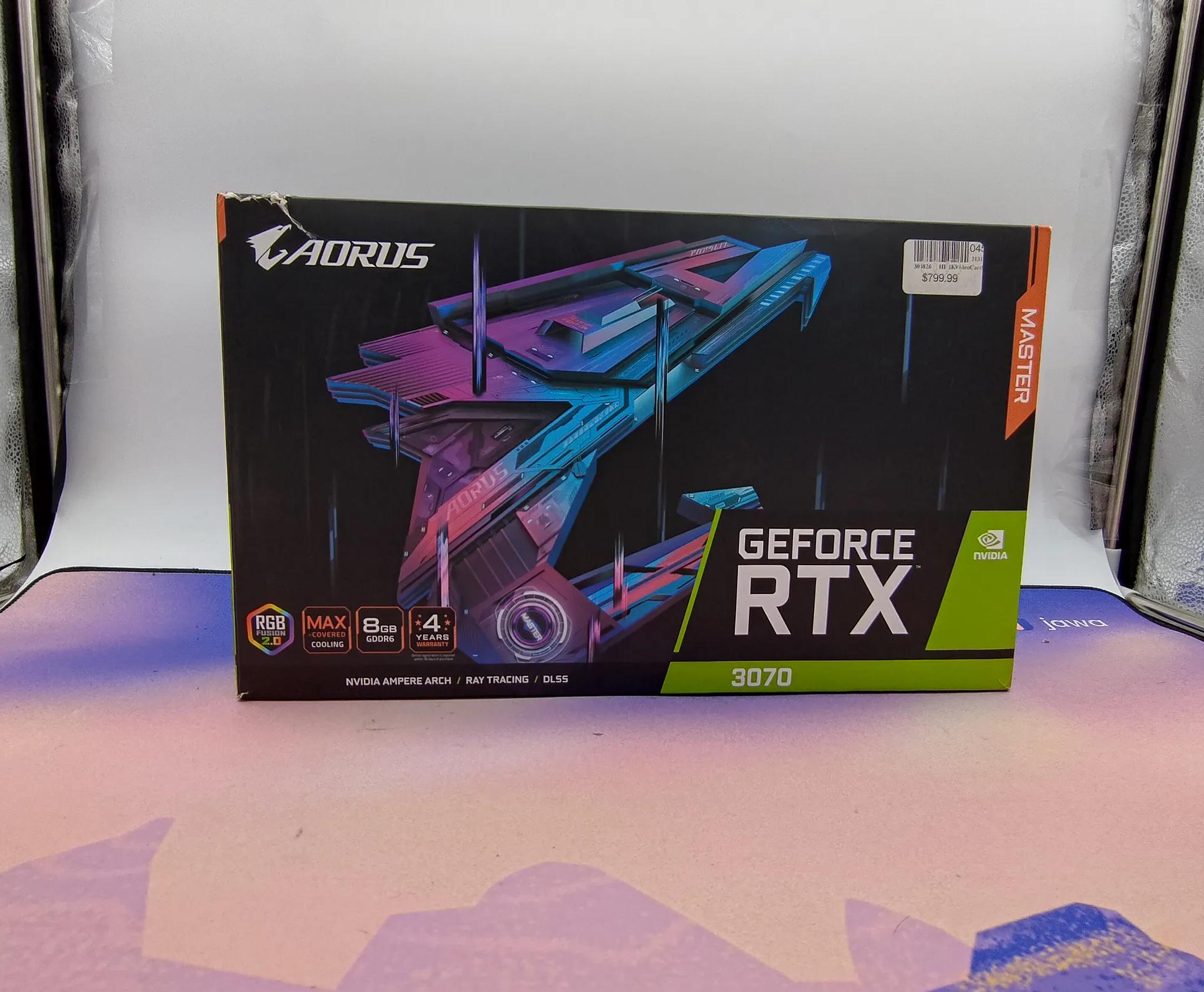 Gigabyte Aorus Master RTX 3070