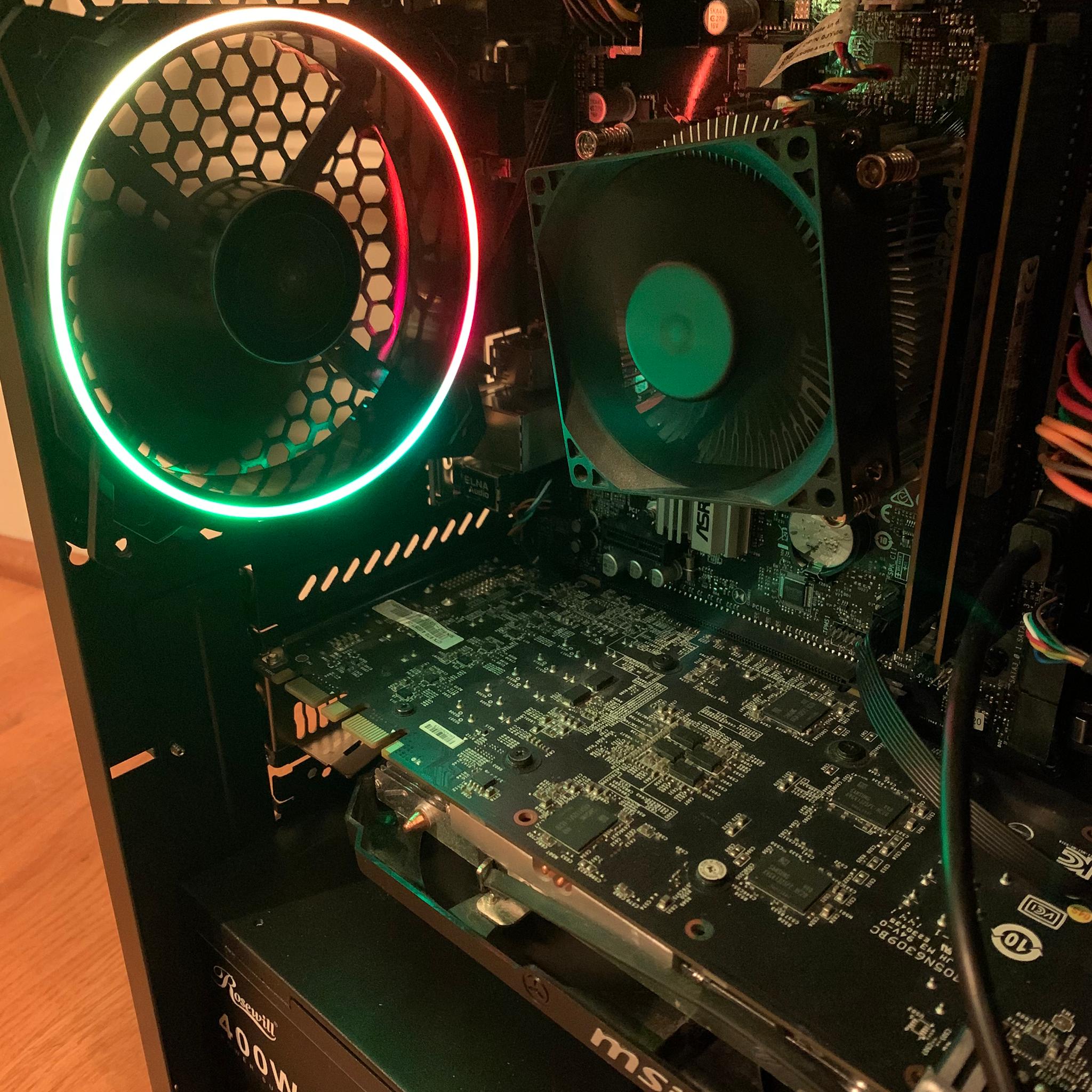 i3 8100 GTX 970 GAMING/STREAMING/EDITING PC 16GB RAM 1000GB SSD CUSTOM