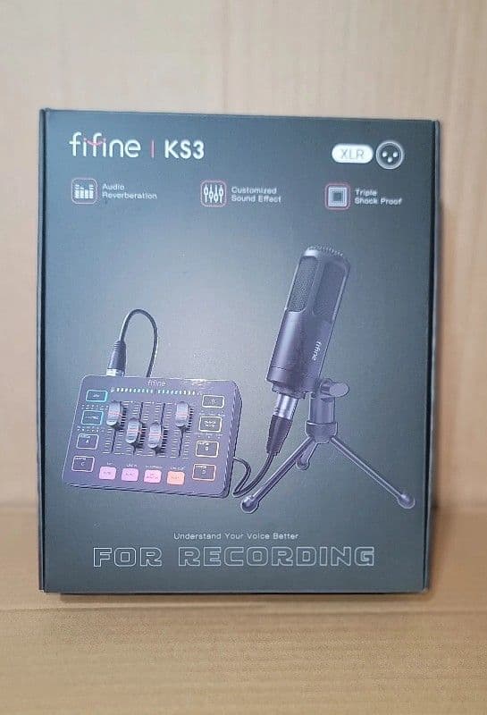 FIFINE Audio Equipment Bundle for Gaming Podcast, Streaming Monitoring-KS3 NEW!!
