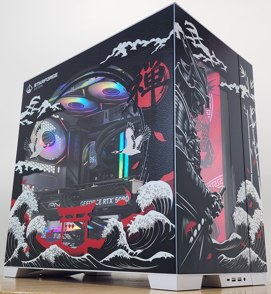 Gaming PC Ryzen 7 7800X3D 32GB RAM 2TB SSD RTX 5080 16GB Windows