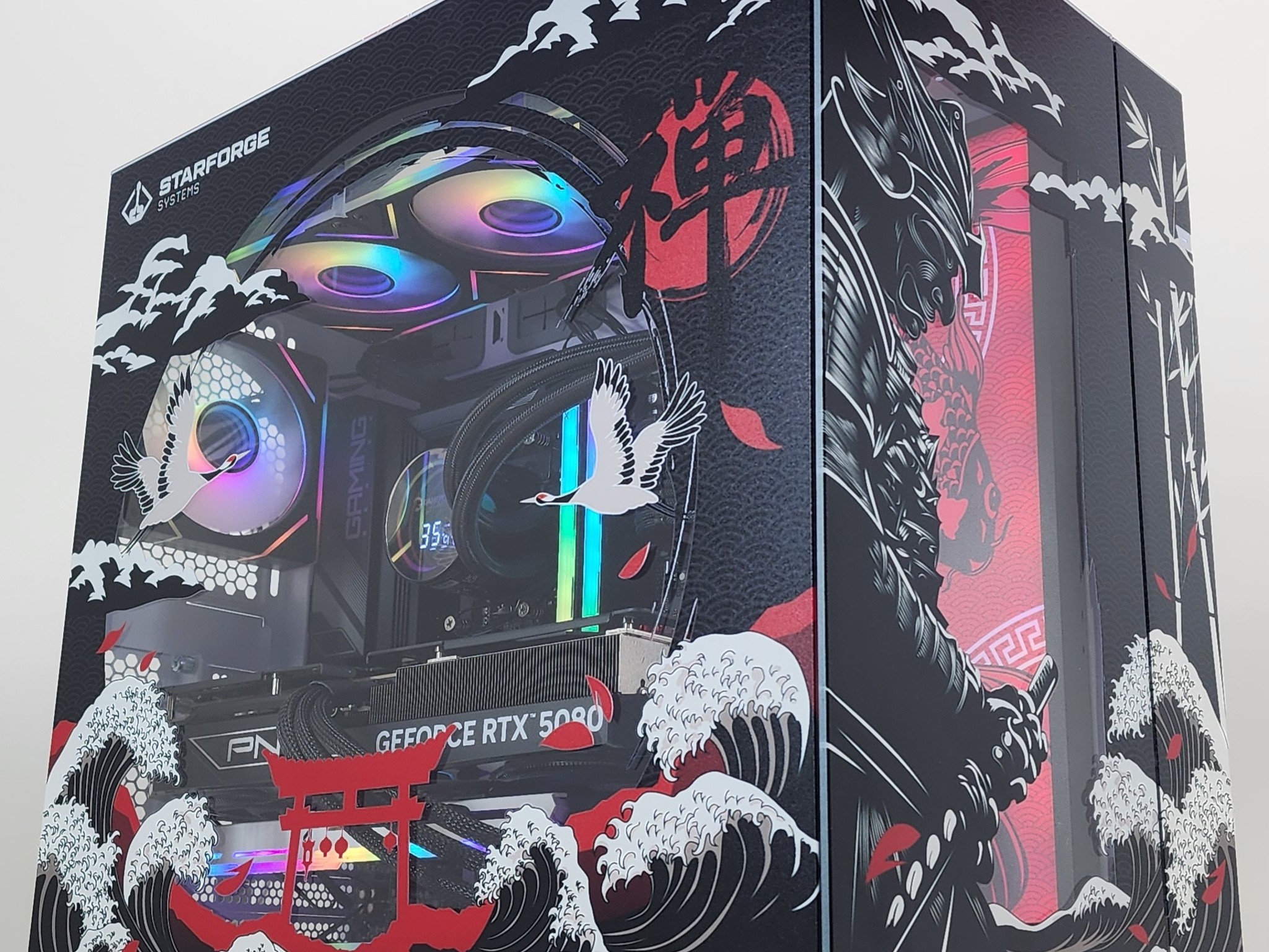 Gaming PC Ryzen 7 7800X3D 32GB RAM 2TB SSD RTX 5080 16GB Windows 11 Computer
