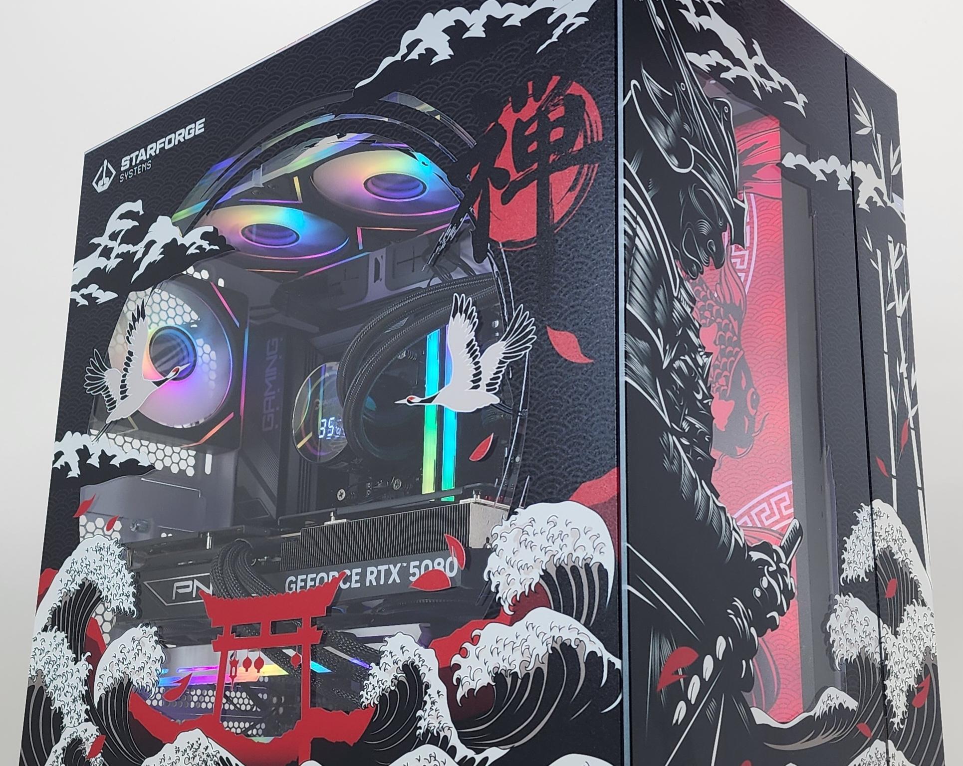 Gaming PC Ryzen 7 7800X3D 32GB RAM 2TB SSD RTX 5080 16GB Windows 11 Computer