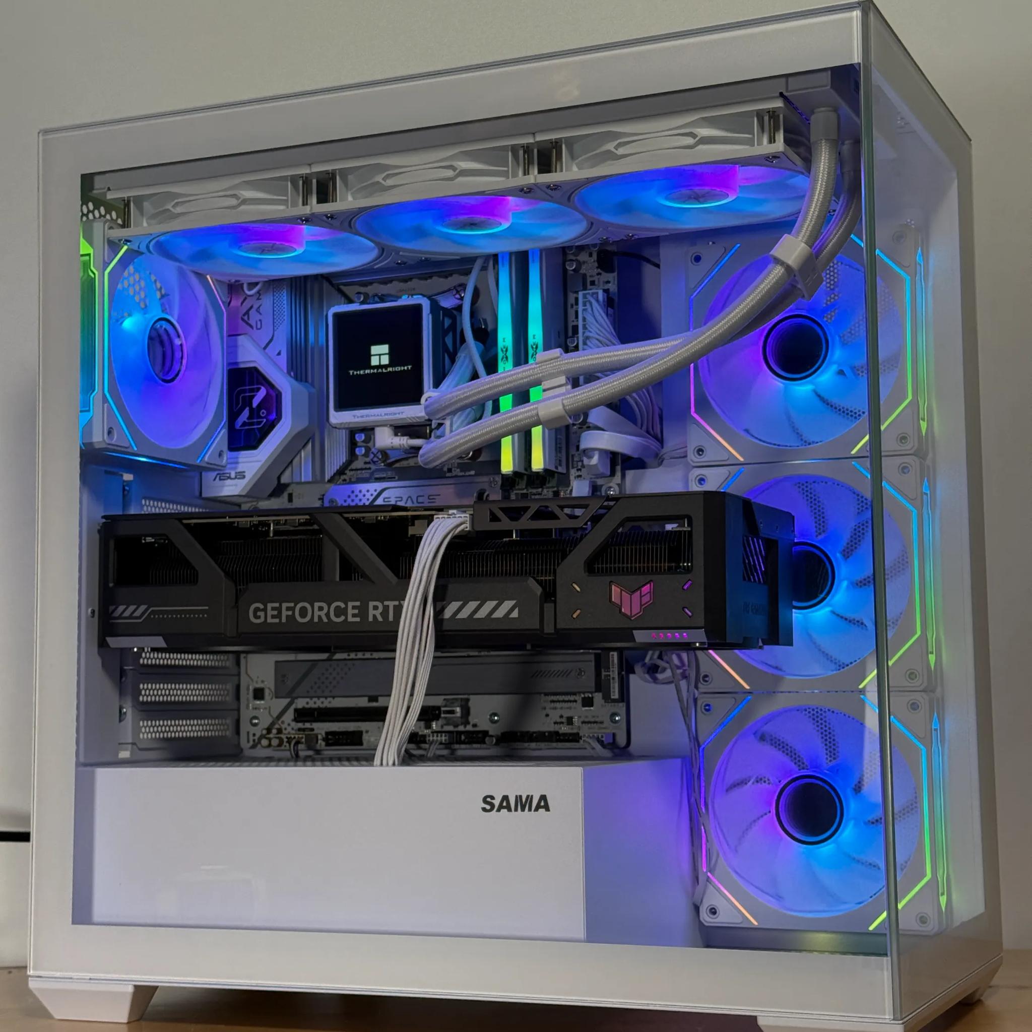 RTX 5080 Ryzen 7 9800x3d Gaming PC