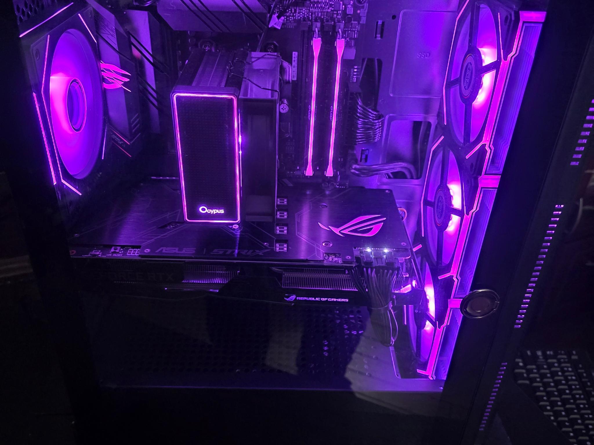 For sale! Custom AMD Ryzen 7 3700x Build/with a rog strix 2060 oc