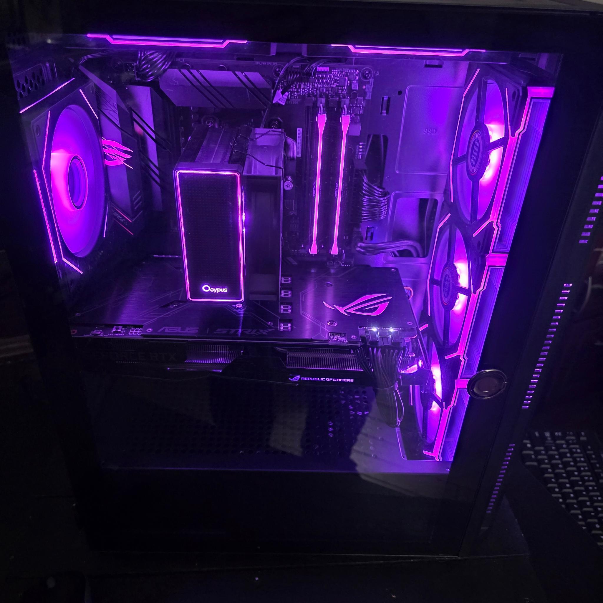 For sale! Custom AMD Ryzen 7 3700x Build/with a rog strix 2060 oc