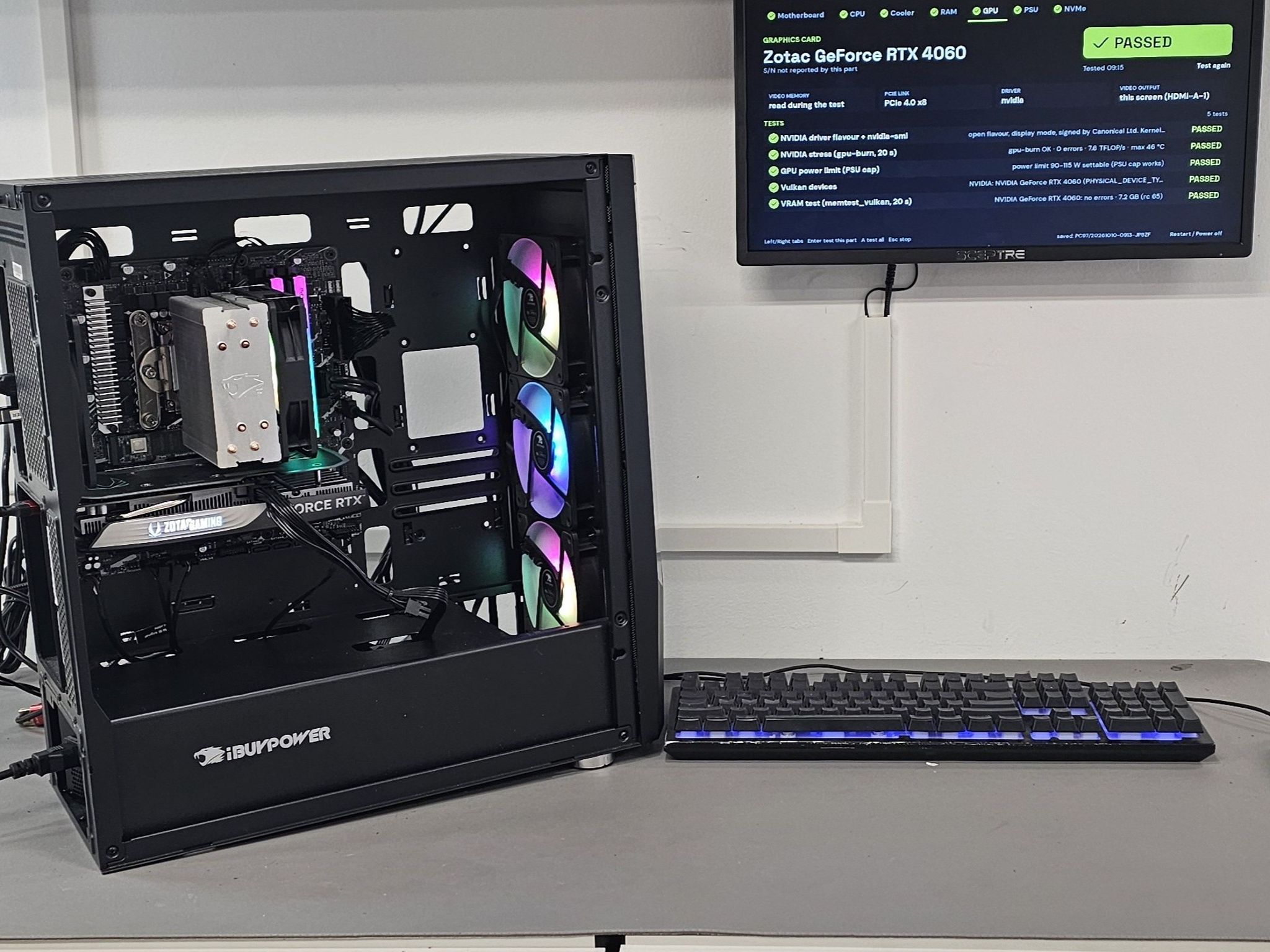 RTX 4060 ZOTAC Gaming Twin Edge 8GB