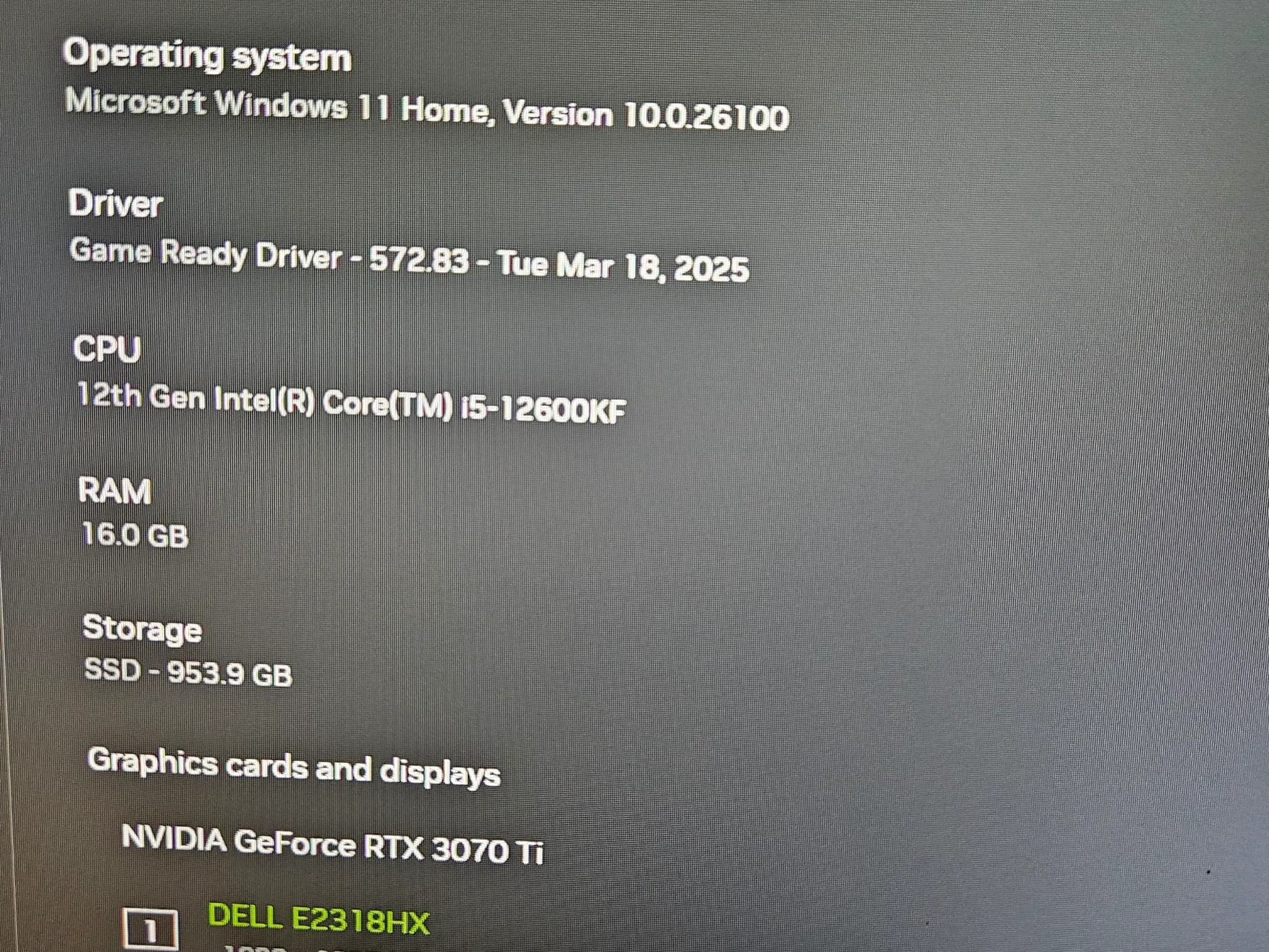 Eclipse - 3070ti Intel 12th Gen