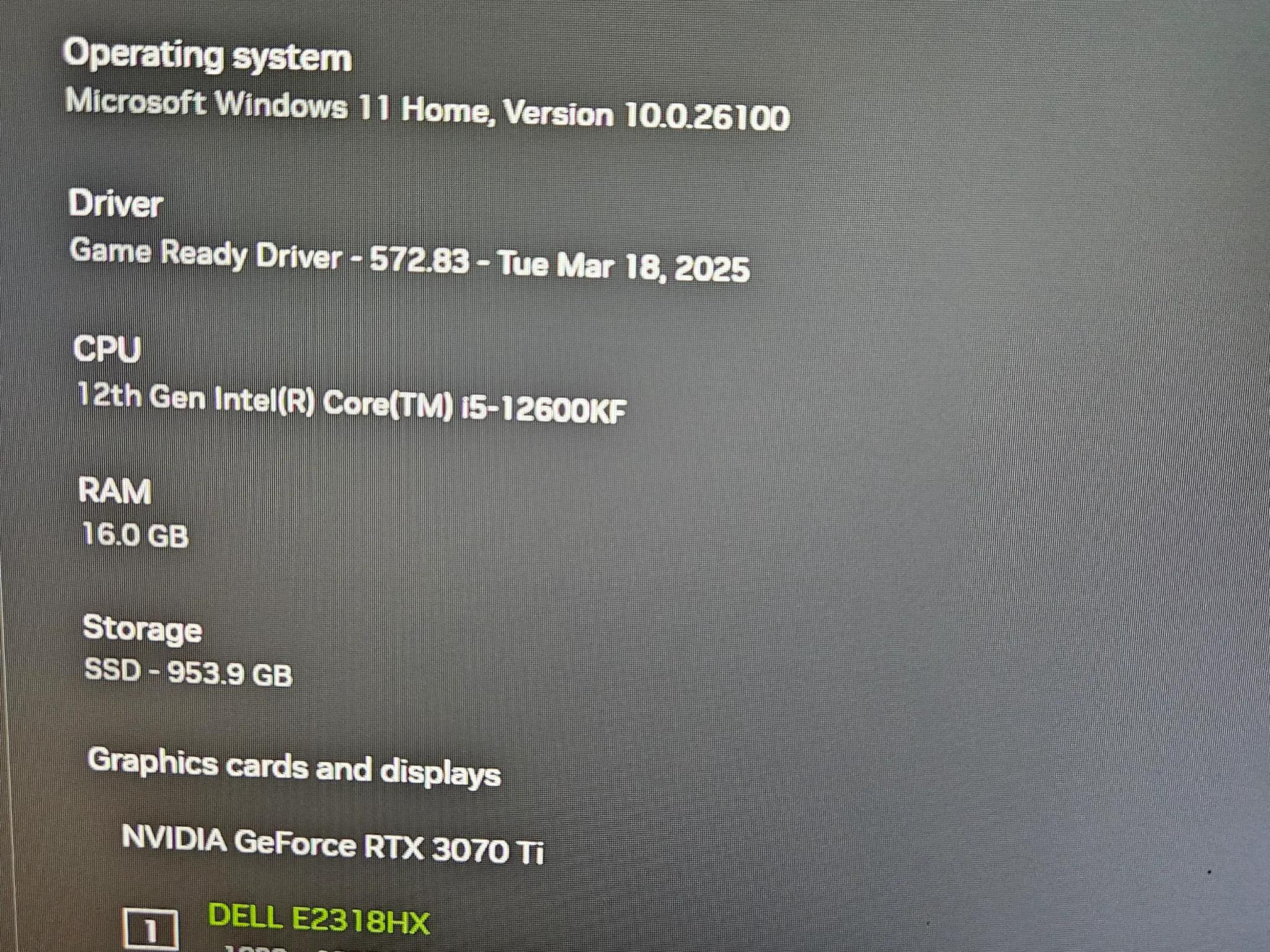 Eclipse - 3070ti Intel 12th Gen
