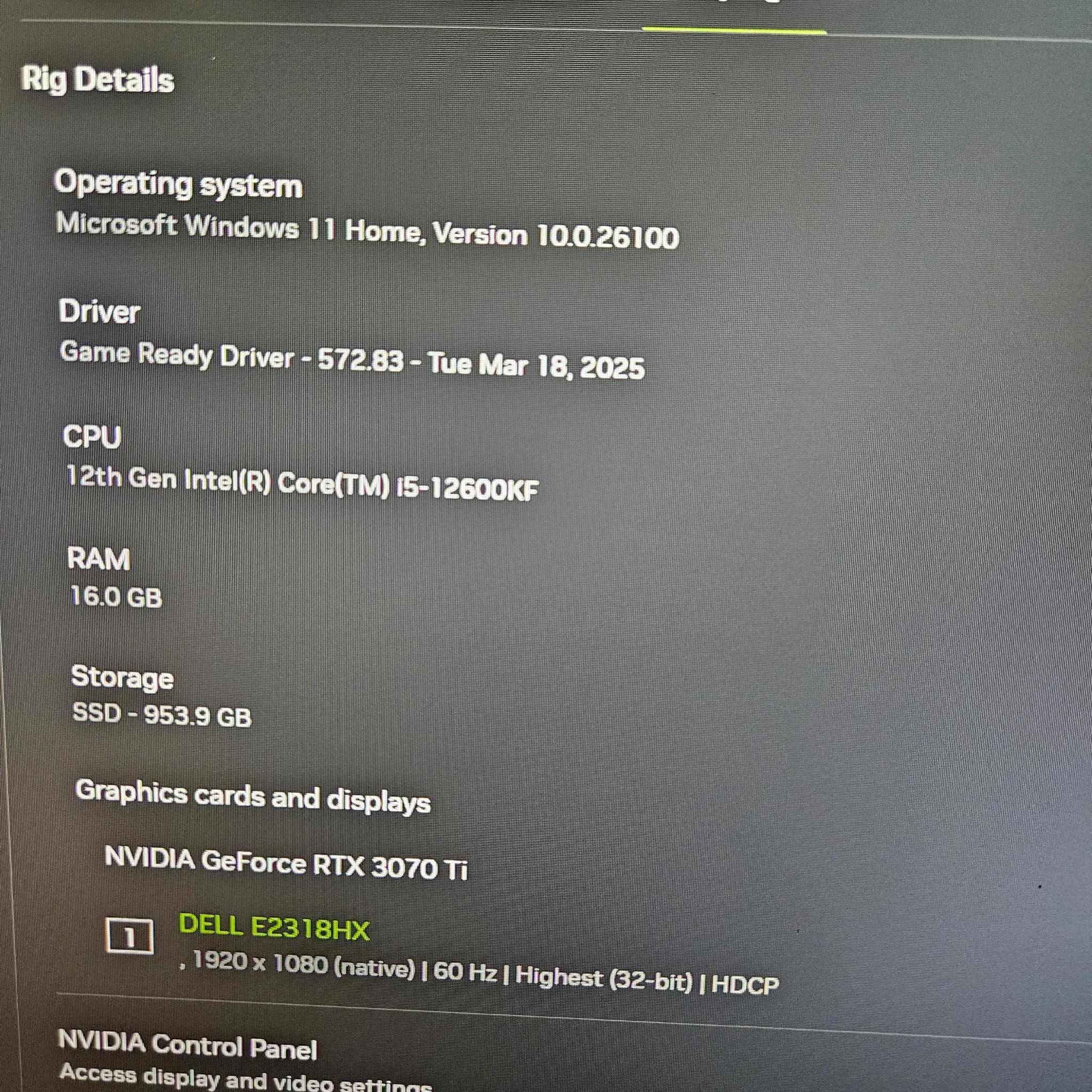 Eclipse - 3070ti Intel 12th Gen