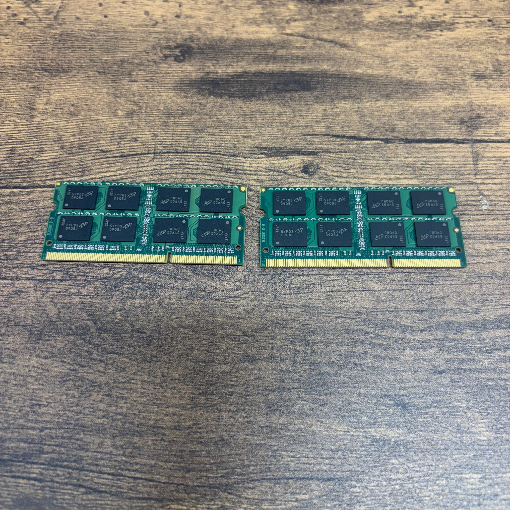 Crucial 16GB (2x8GB) DDR3L-1600 Laptop RAM SODIMM 1.35V PC3L-12800
