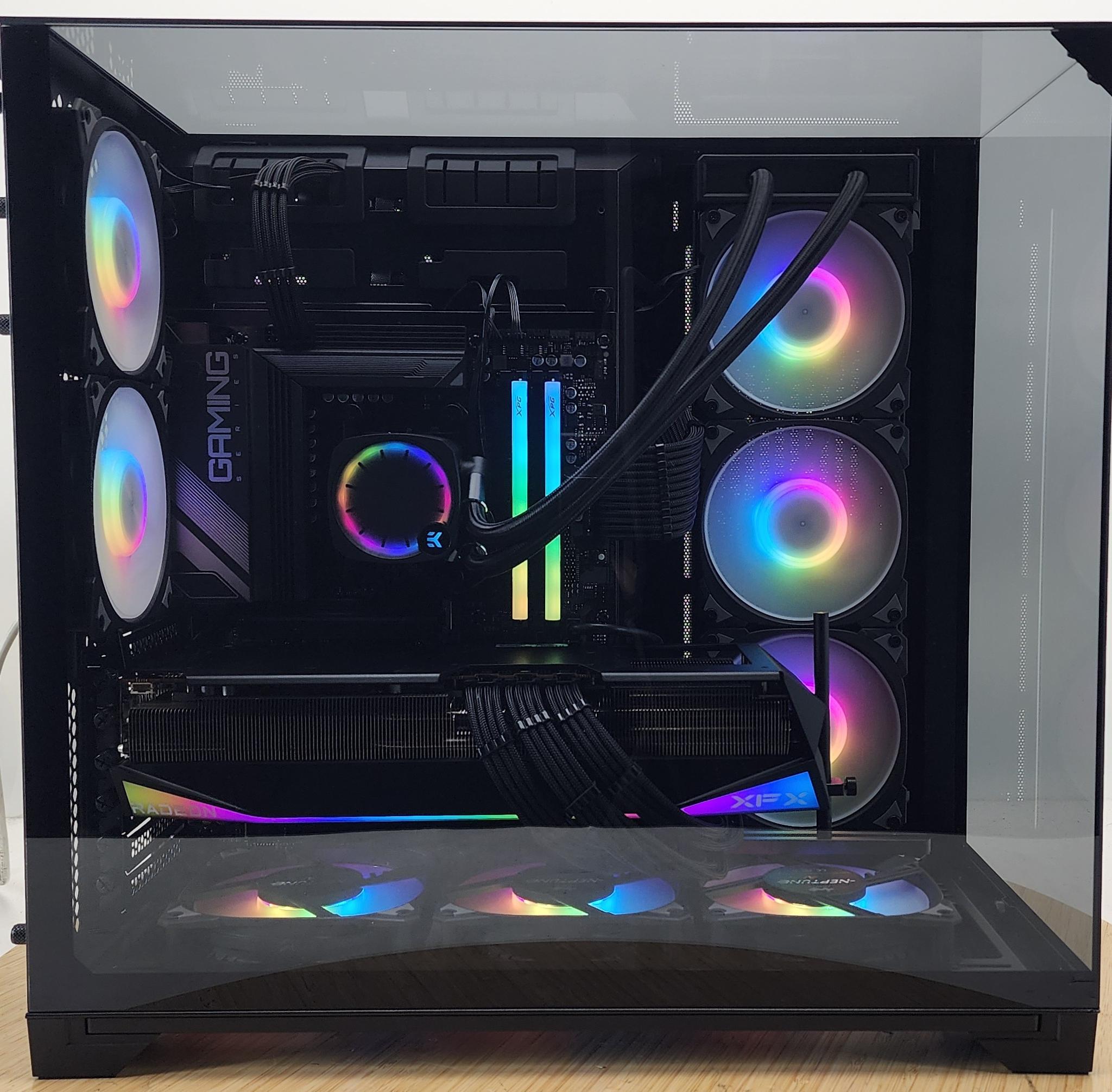Gaming PC Ryzen 7 7800X3D 32GB RAM 2TB SSD RX 9070 XT 16GB Windows 11 Computer