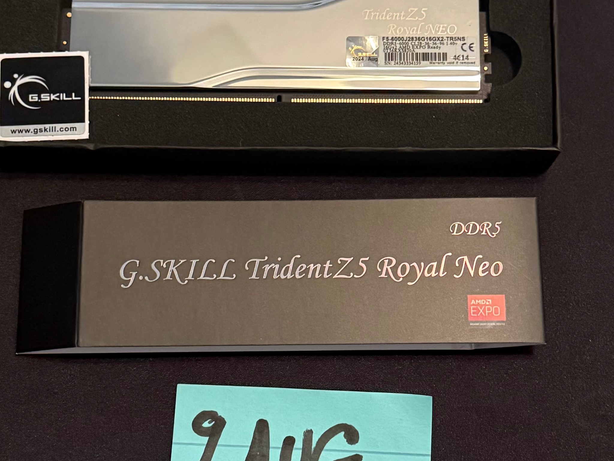 G.Skill Trident Z5 Royal Neo 32GB DDR5-6000 (2x16GB)