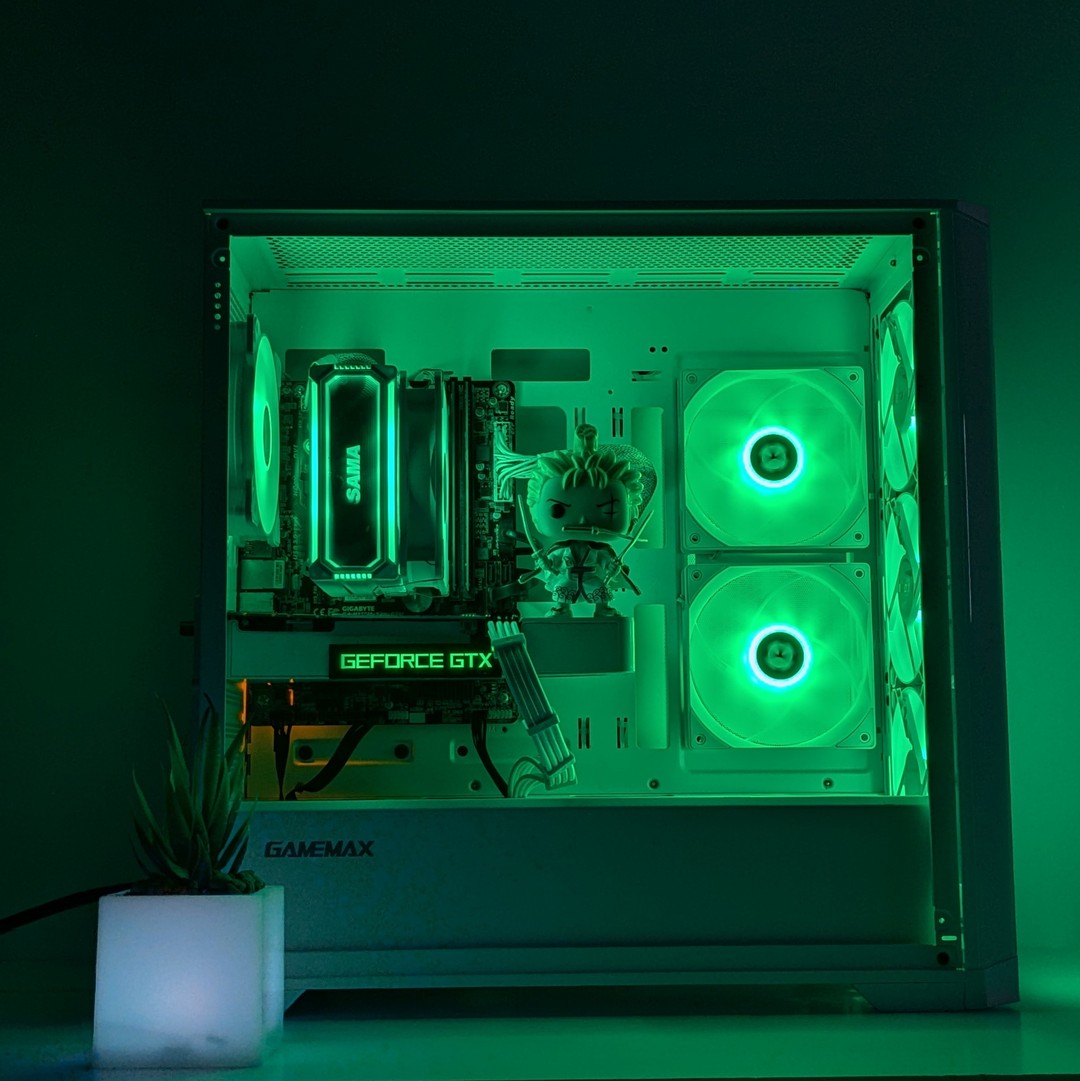 ⚪️💚⚔️Roronoa Zoro🗡️⚪️1080p Gaming PC⚪️GTX 1070⚪️i5