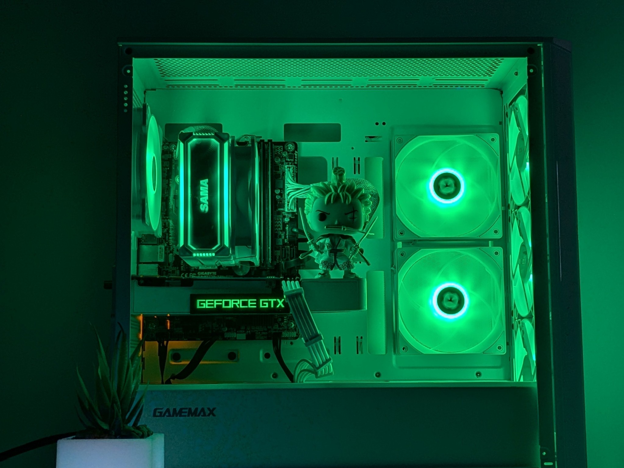 ⚪️💚⚔️Roronoa Zoro🗡️⚪️1080p Gaming PC⚪️GTX 1070⚪️i5-7600K⚪️256GB SSD & 1TB HDD⚪️Windows 11 Pro