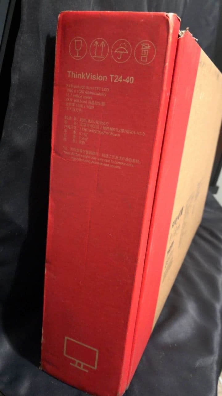 NEW ThinkVision T24-40 LCG Monitor(A25238FTO)