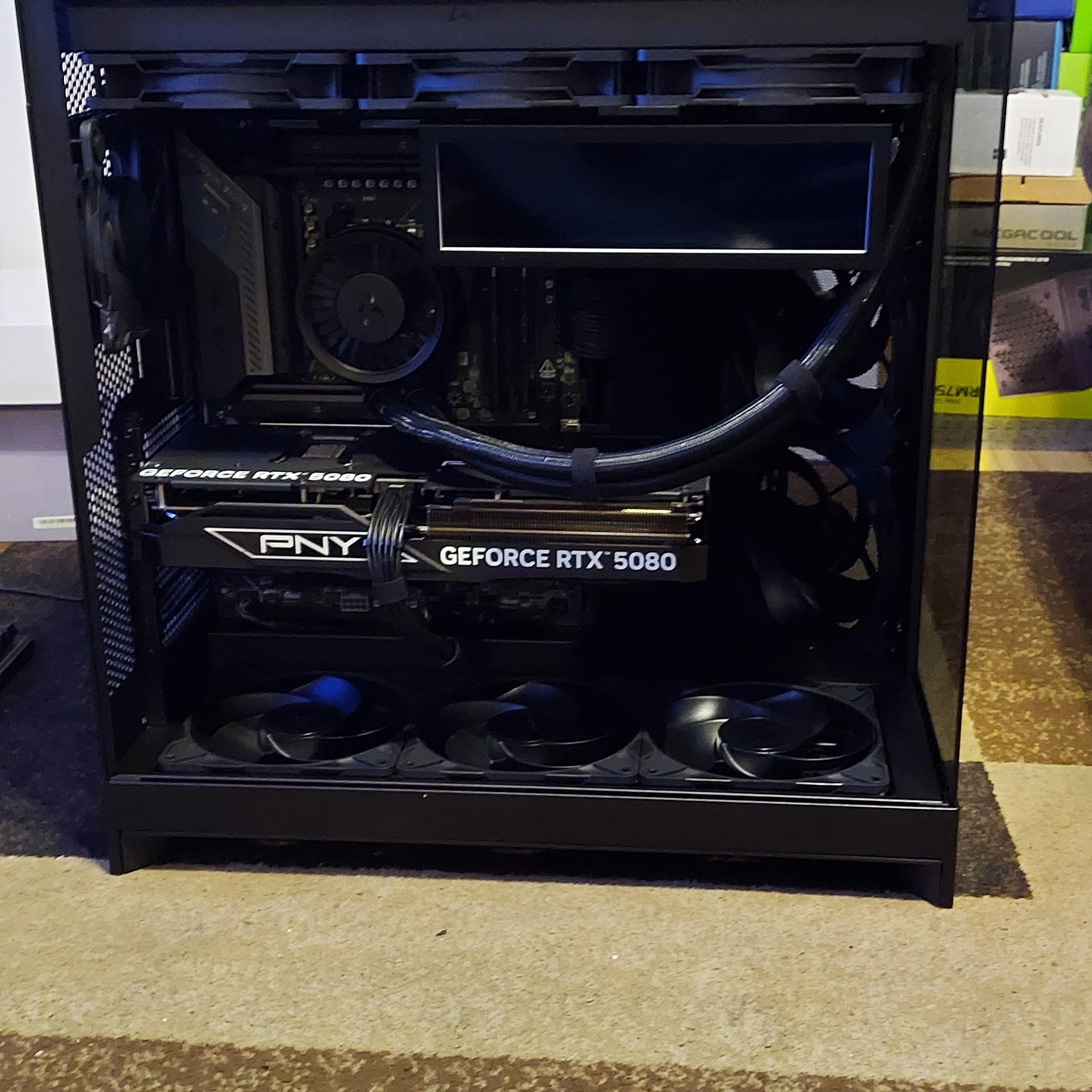 Ryzen 9850X3D/RTX 5080 Stealth NZXT H9 Flow