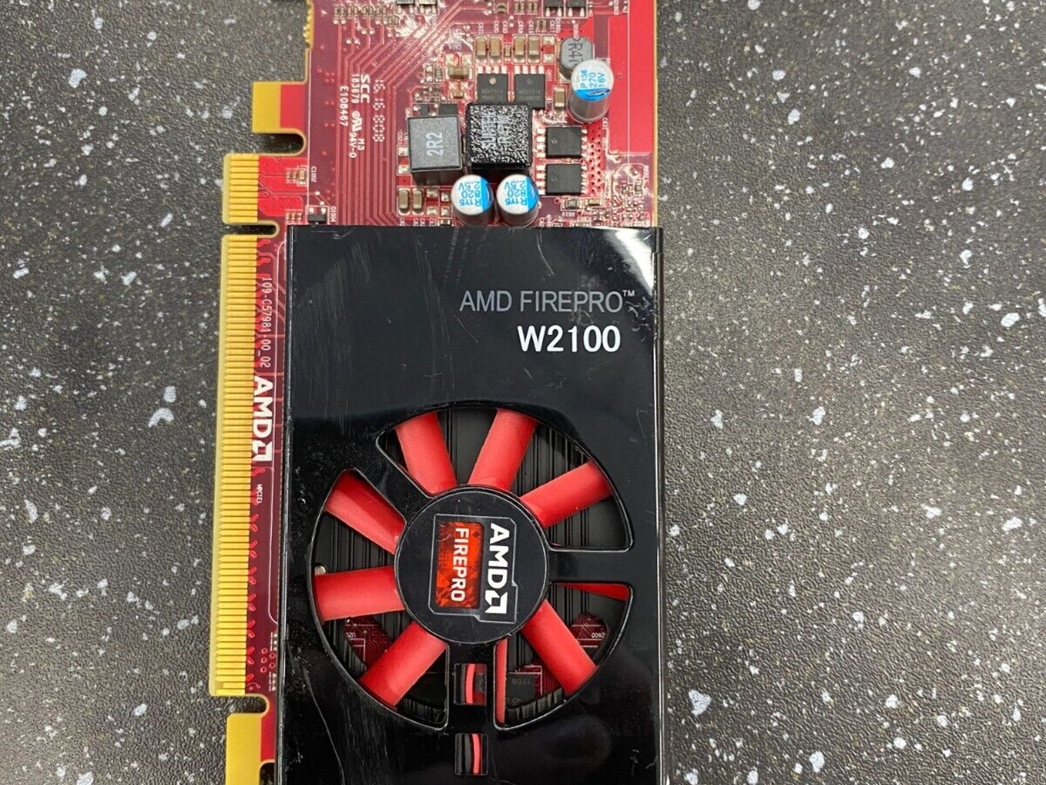 AMD FirePro W2100 2GB DDR3 Graphics Card - 2x DisplayPort