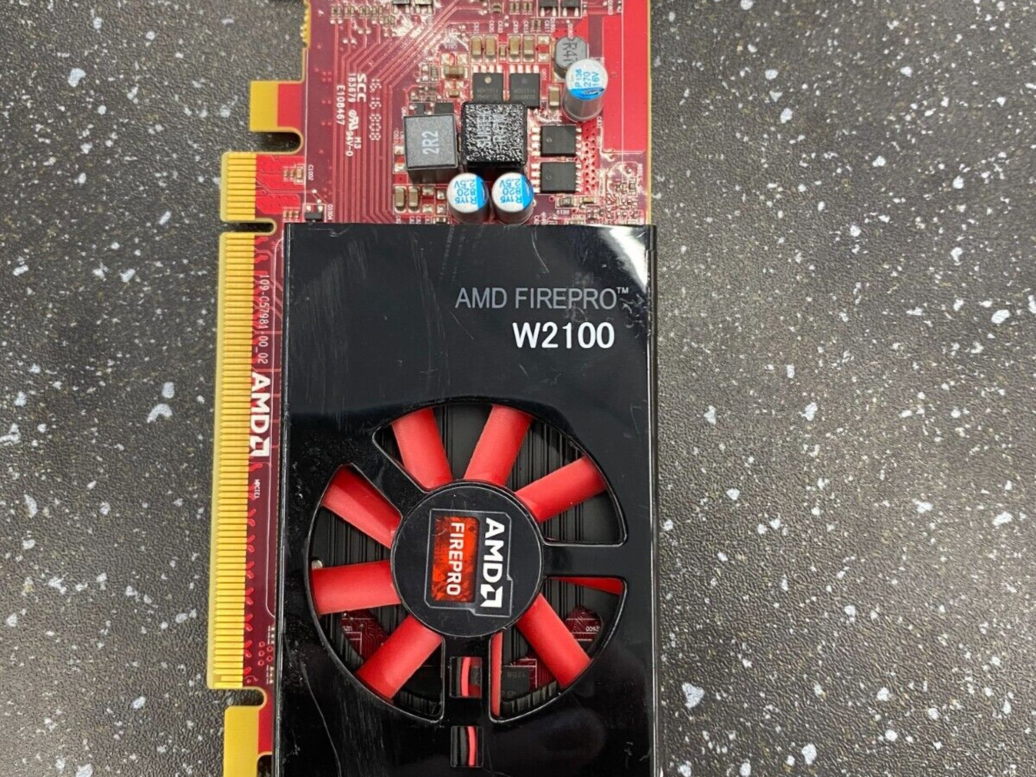 AMD FirePro W2100 2GB DDR3 Graphics Card - 2x DisplayPort
