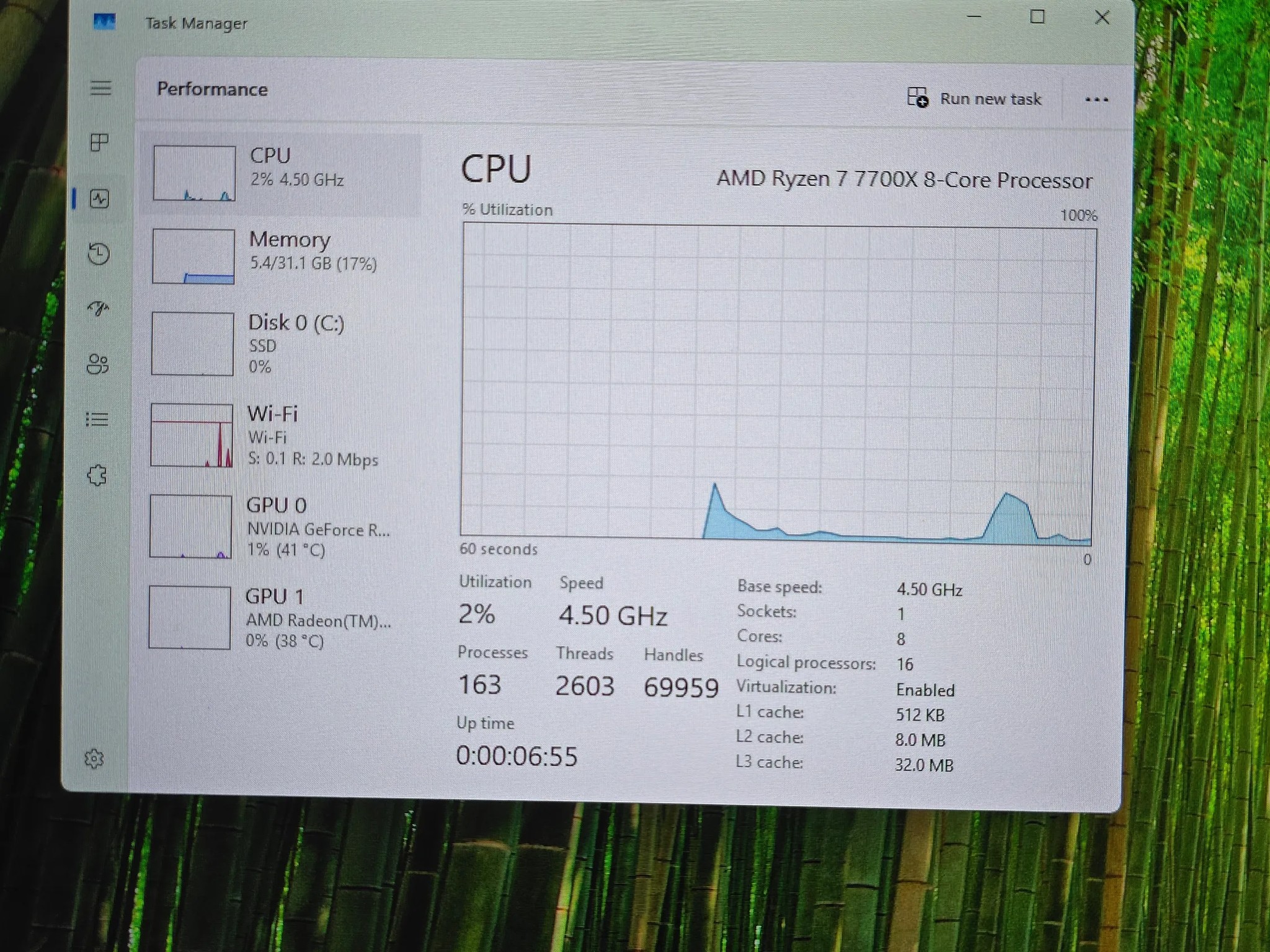 Ryzen 7 7700X, RTX 4060Ti 16GB, 32 GB DDR5-6000, 1TB SSD, 850W 80 plus ATX PSU, AIO CPU Cooled