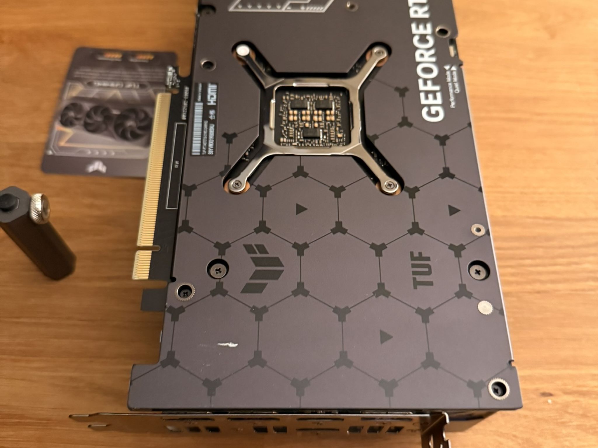 ASUS TUF Gaming NVIDIA GeForce RTX 4070 Ti SUPER OC 16 GB GDDR6X! WORKS PERFECT!