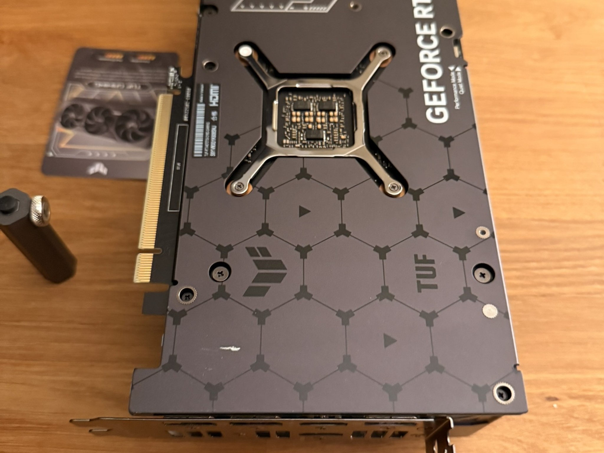 ASUS TUF Gaming NVIDIA GeForce RTX 4070 Ti SUPER OC 16 GB GDDR6X! WORKS PERFECT!