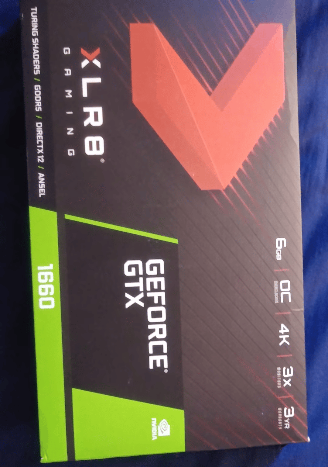 PNY GeForce GTX 1660 OC 6GB GDDR5 Graphics Card