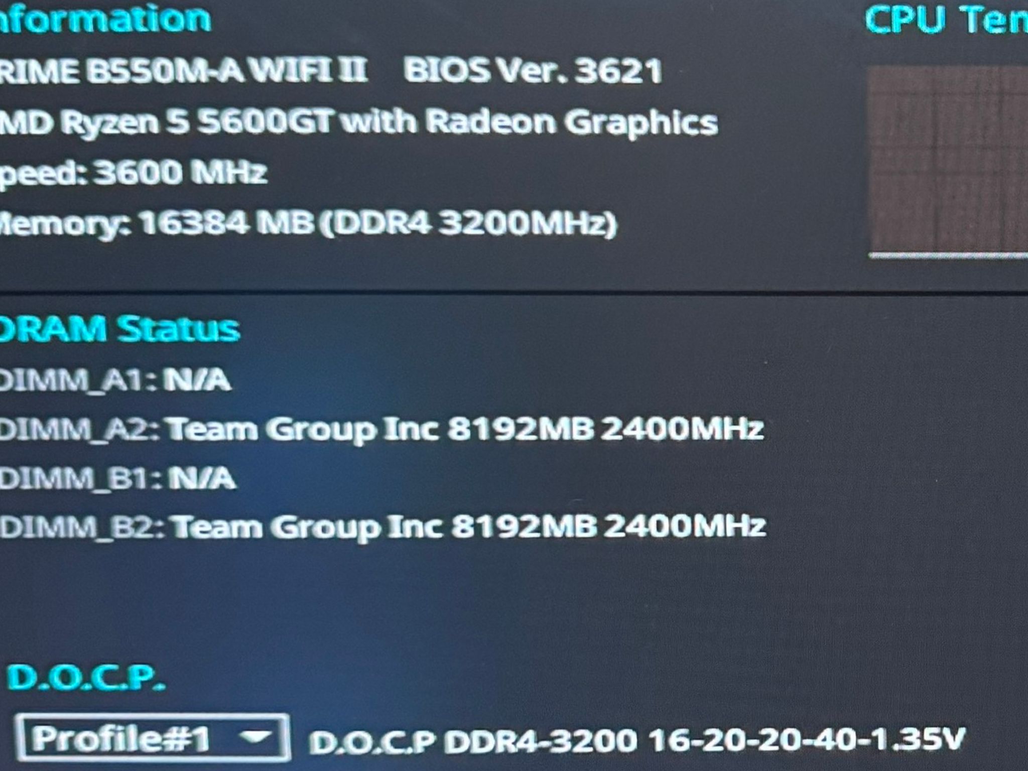 AMD Ryzen 5 5600GT Gaming PC Radeon Vega 7 Graphics ASUS B550M-A B550 Thermaltake Versa H18 Case
