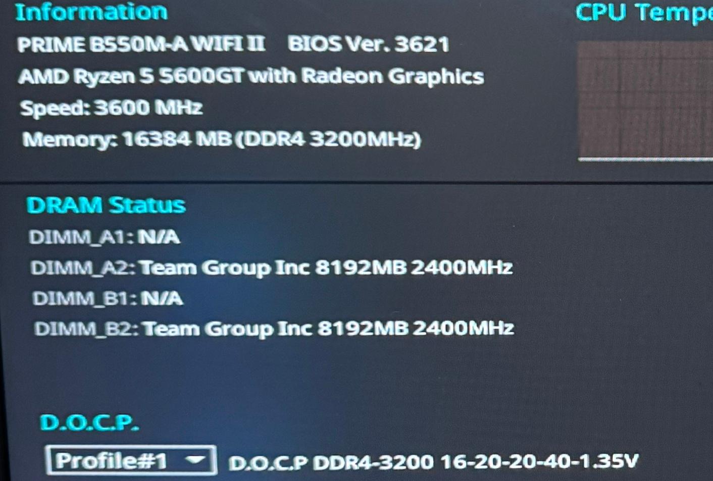 AMD Ryzen 5 5600GT Gaming PC Radeon Vega 7 Graphics ASUS B550M-A B550 Thermaltake Versa H18 Case