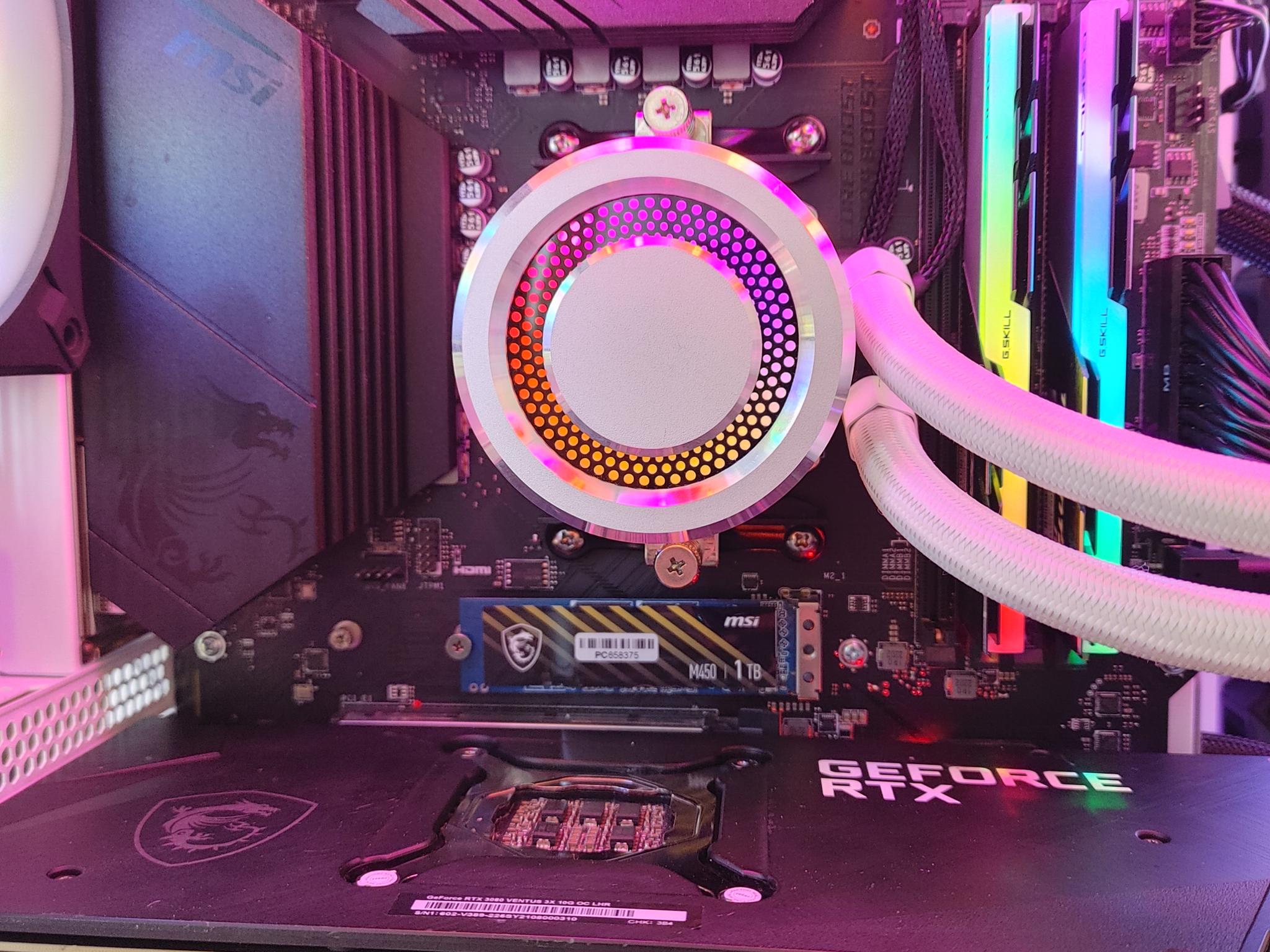 High End Gaming PC Ryzen 7 5800x RTX 3080 32GB RAM 1TB SSD