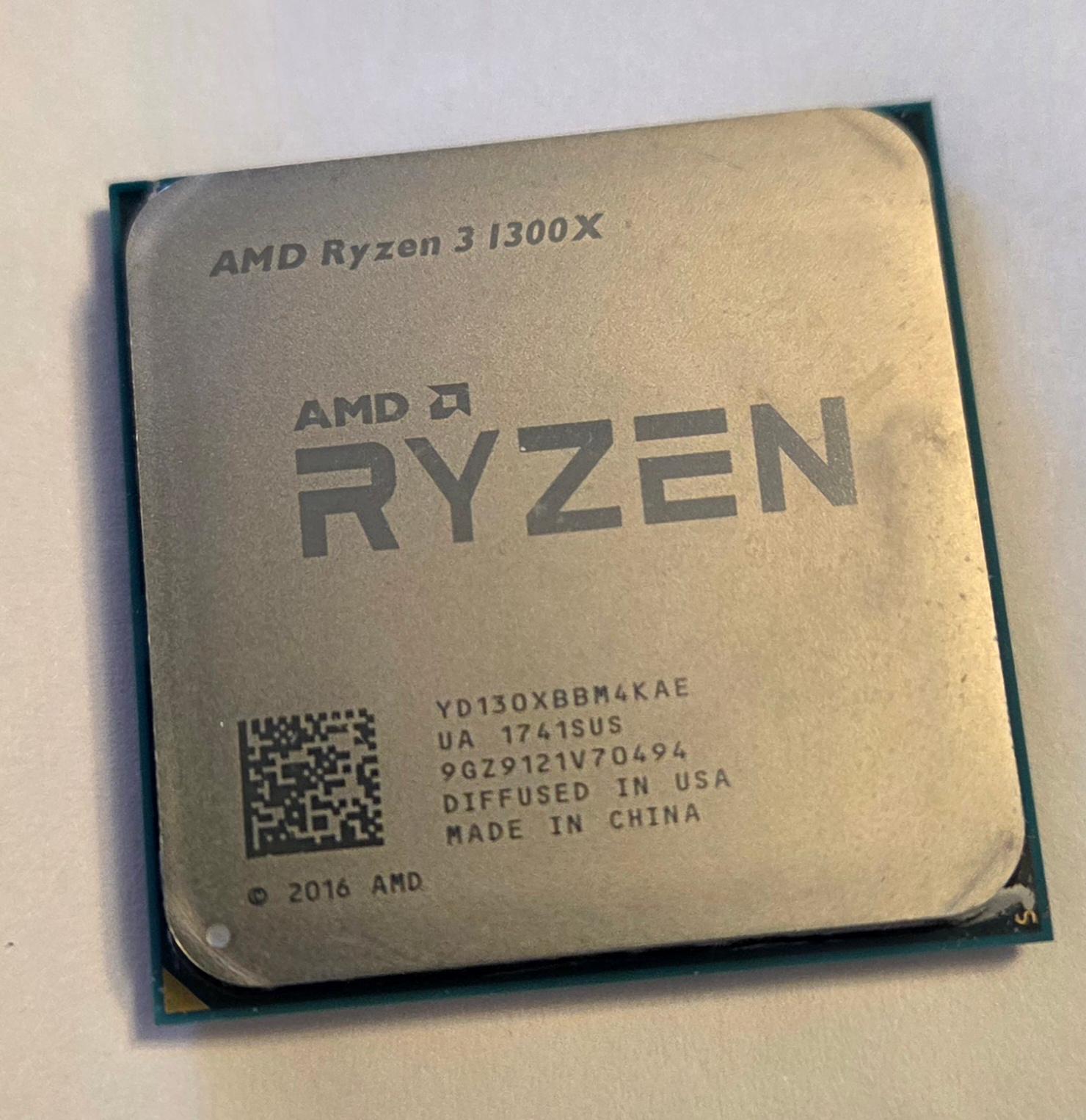 AMD Ryzen 3 1300X