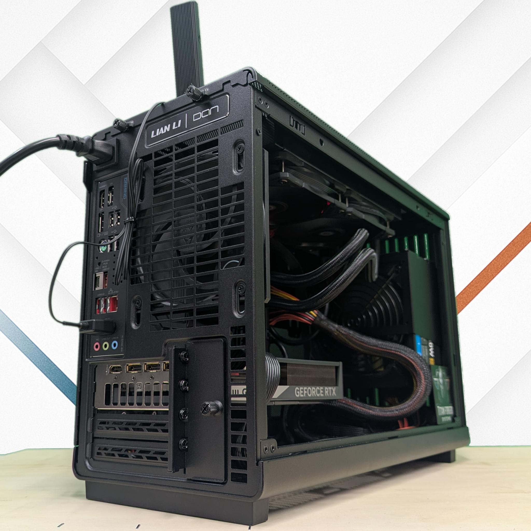 🦂 Gaboon | 5060 Ti 16GB | AMD 9600X | Compact Wood Build | 32GB DDR5 | 2TB NVMe
