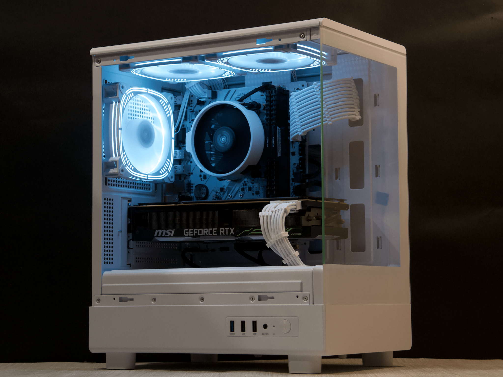 RTX 2080, Ryzen 5 3600, 16GB DDR4, 2TB Storage, WiFi - Custom Gaming PC