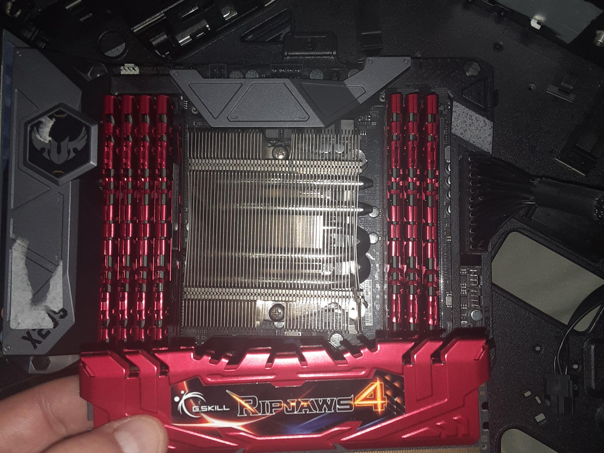 G.SKILL Ripjaws 4 Series 64GB (8 x 8GB) DDR4 2133 (PC4 17000) Memory Kit Model F4-2133C15Q2-64GRR