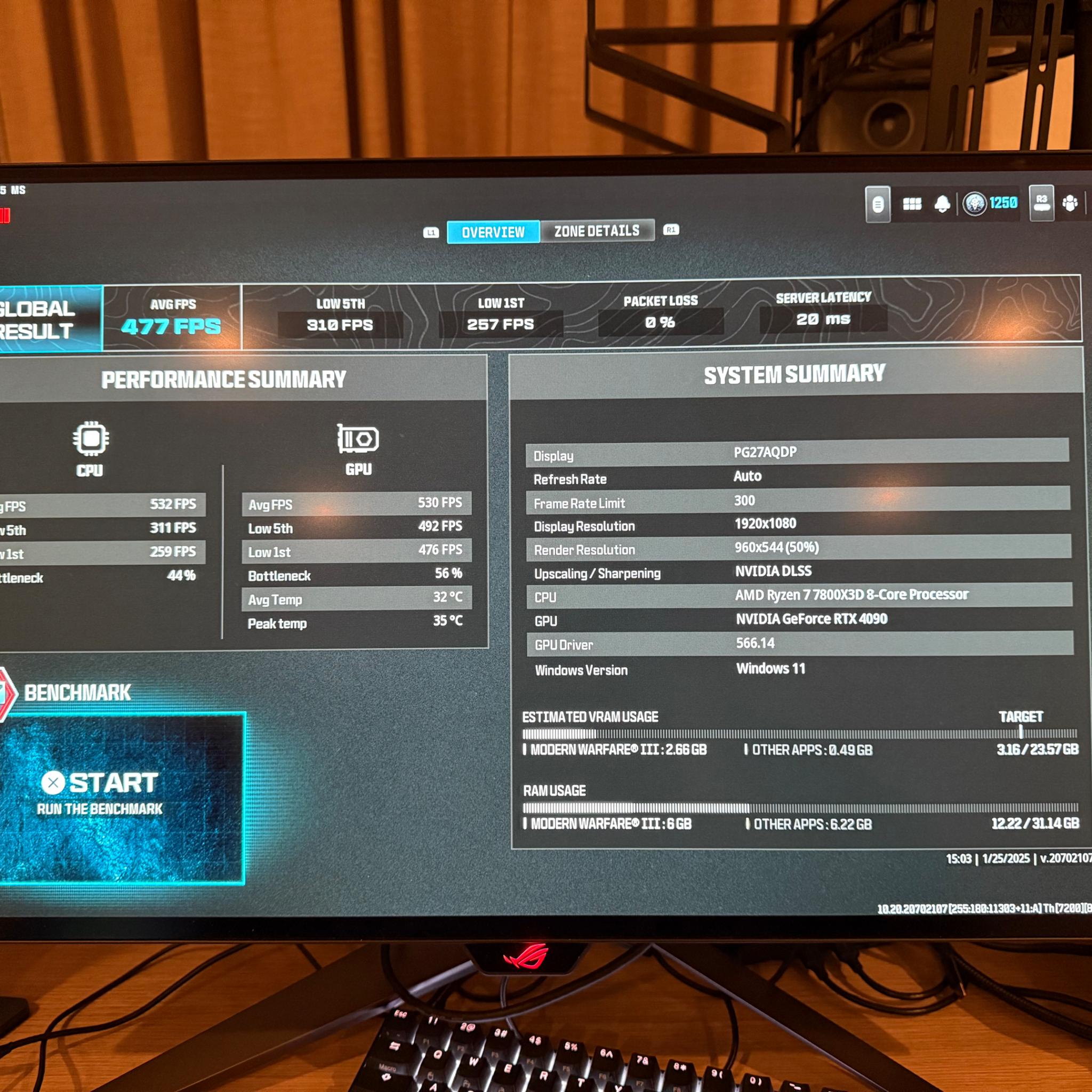LIQUID COOLED ASUS ROG STRIX 4090 OC x EKWB