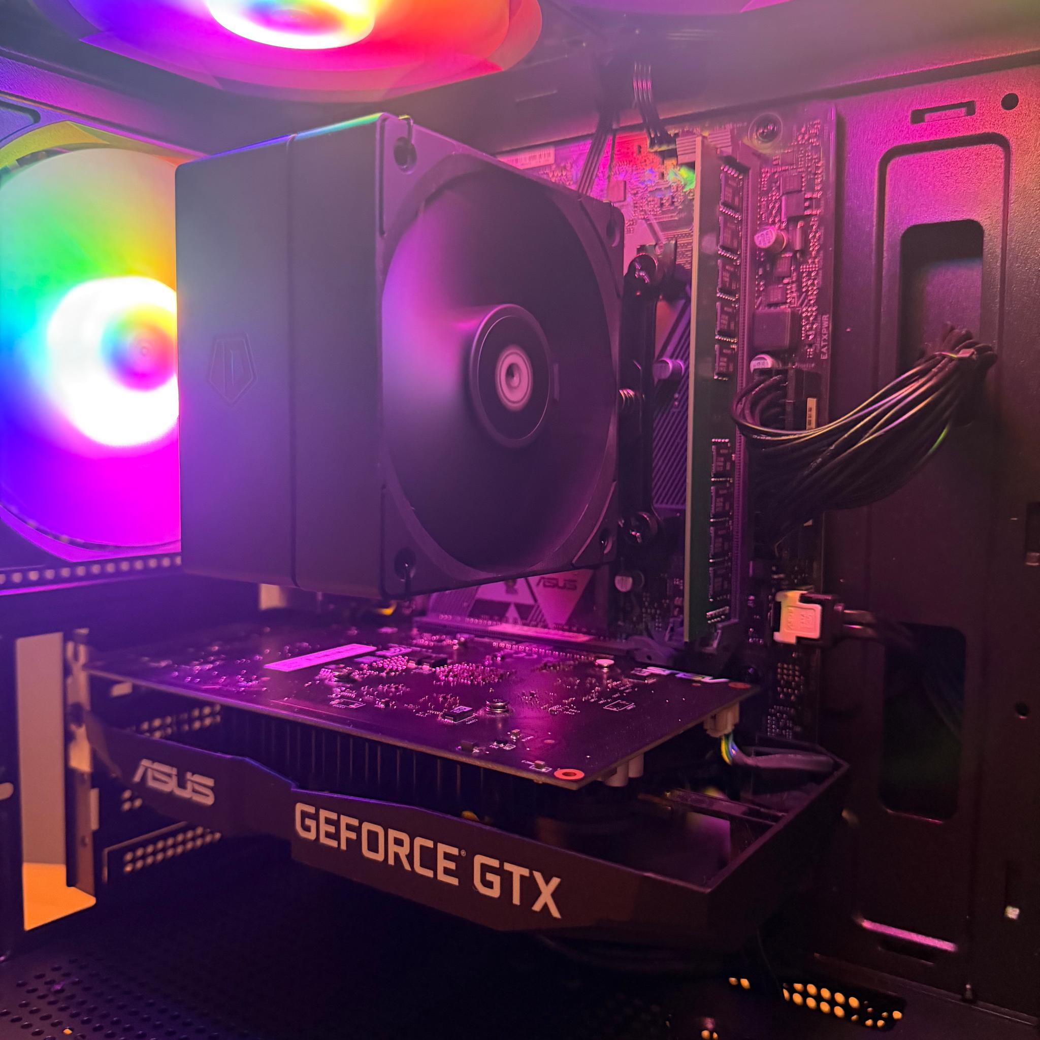 i5 8400 + GTX 1650 Value Gaming PC | 16GB RAM | 480GB SSD | WIN11 | ETHERNET | FRGB LIGHTING |
