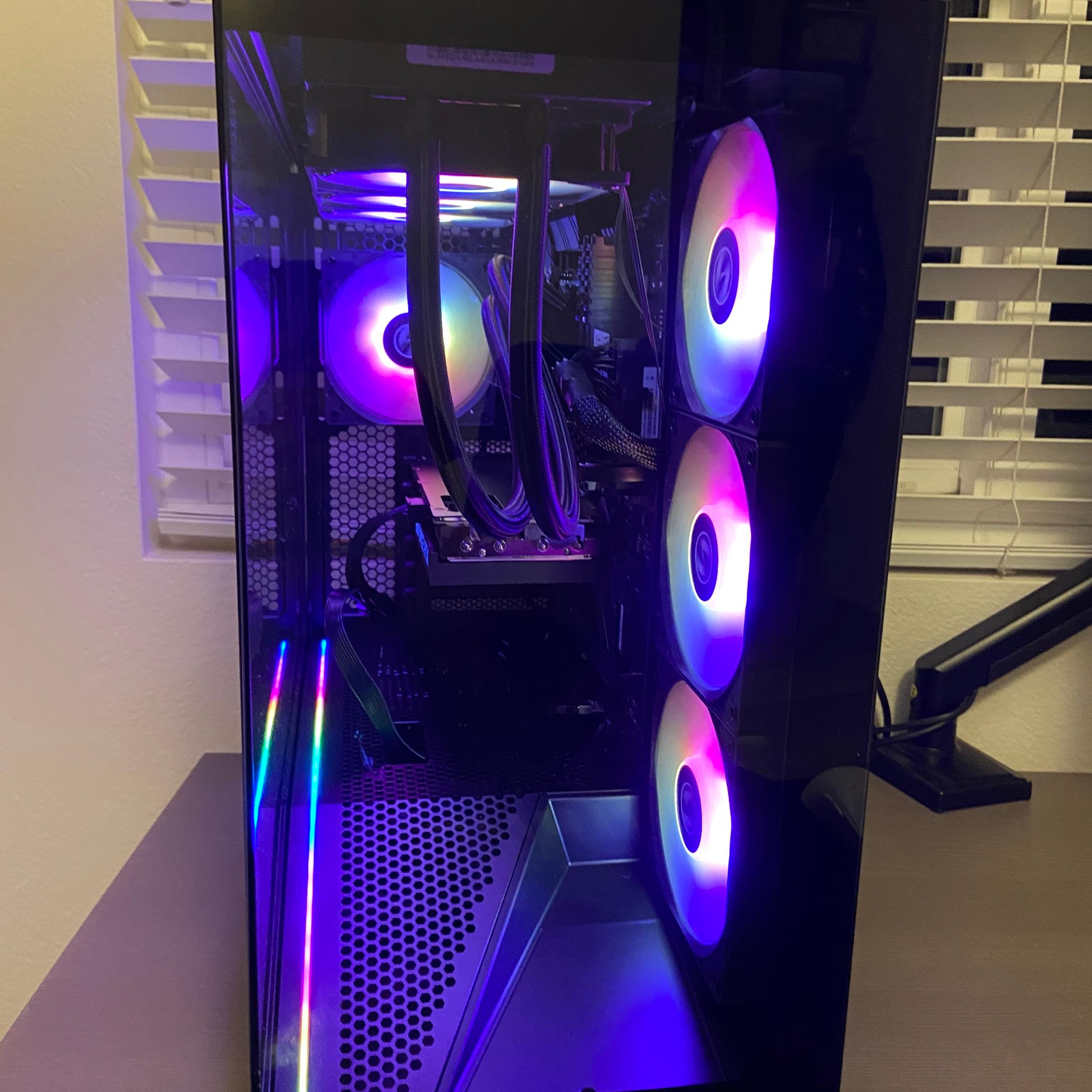 Custom RTX 3060Ti, Ryzen 5 3600, 16gb ram, 512gb SSDGaming PC Build